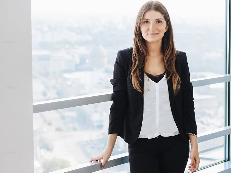 Marketing Managerin als Moderatorin