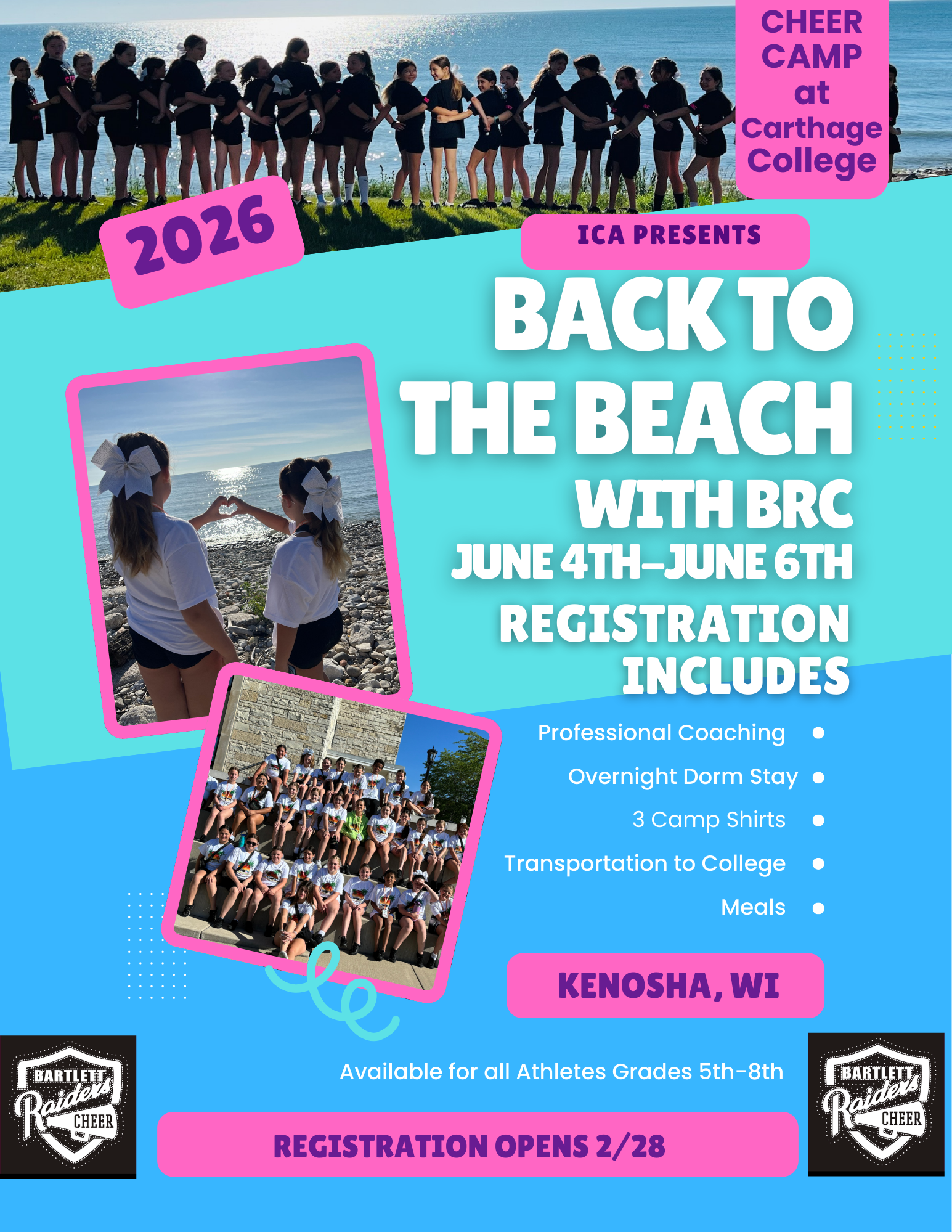 Flyer for Camp Castaway