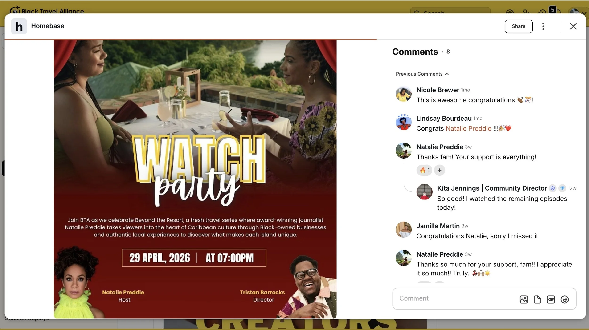 Black Travel Alliance: Global Watch Party