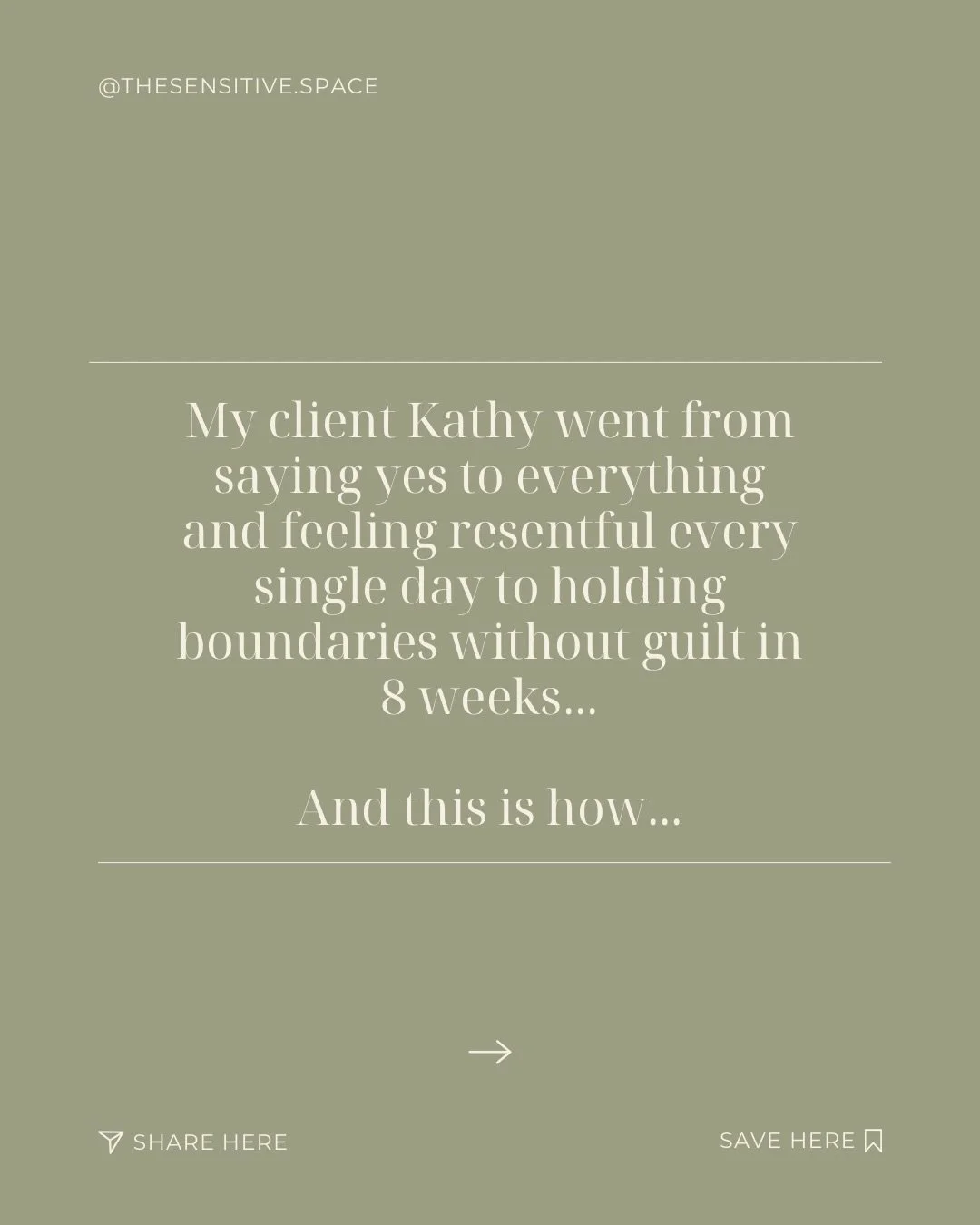 This is YOUR reminder that holding boundaries without guilt is possible when you regulate your nervous system first.

As a holistic therapist specialising in nervous system regulation for highly sensitive women, I&rsquo;ve watched countless women try
