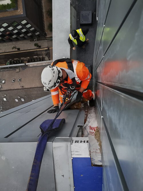 Cladding Installation Insulation Coping Rope Access