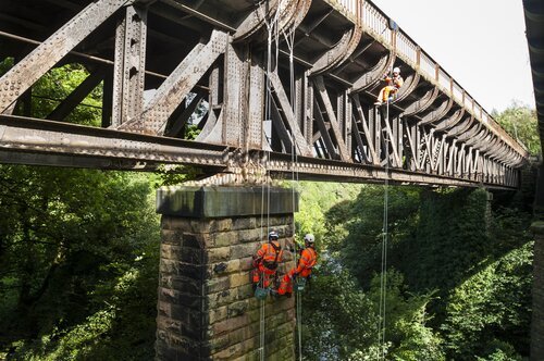 Listed Structure Inspection Tap Test Vertex Rope Access