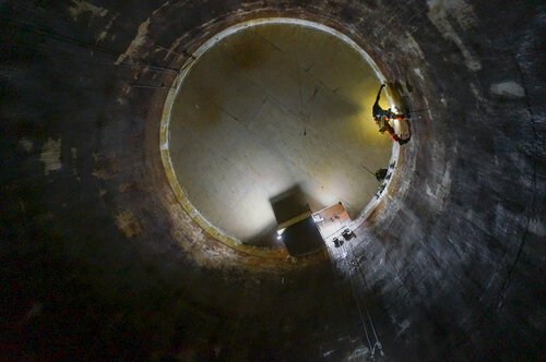 Silo Tank Safe System Of Work Rope Access Vertex