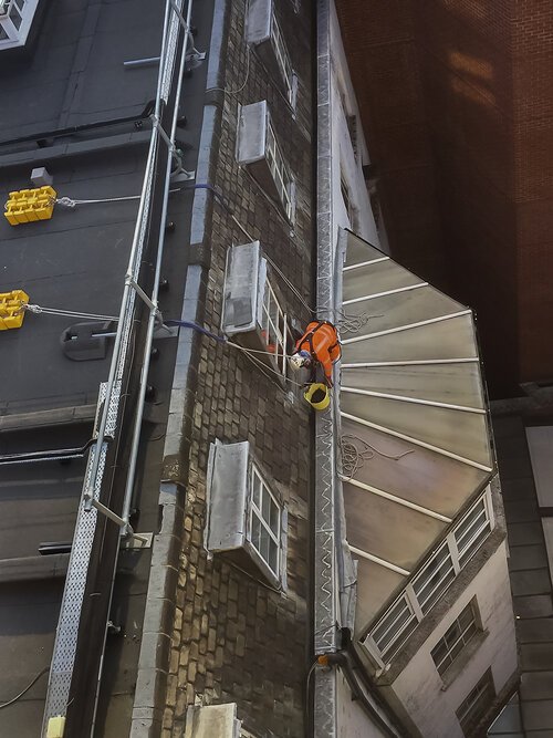 Vertex Access London Mansard Gutter Dormer Window Repair