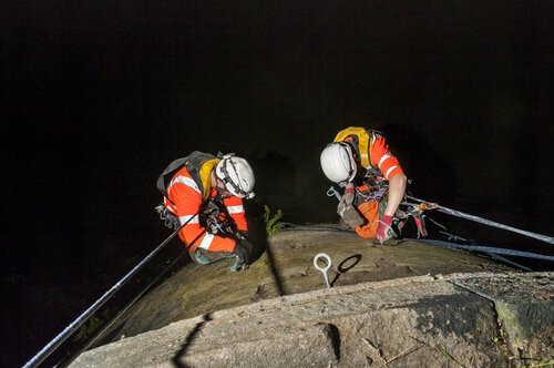 Rope Access Pointing Stonework Vertex Rail