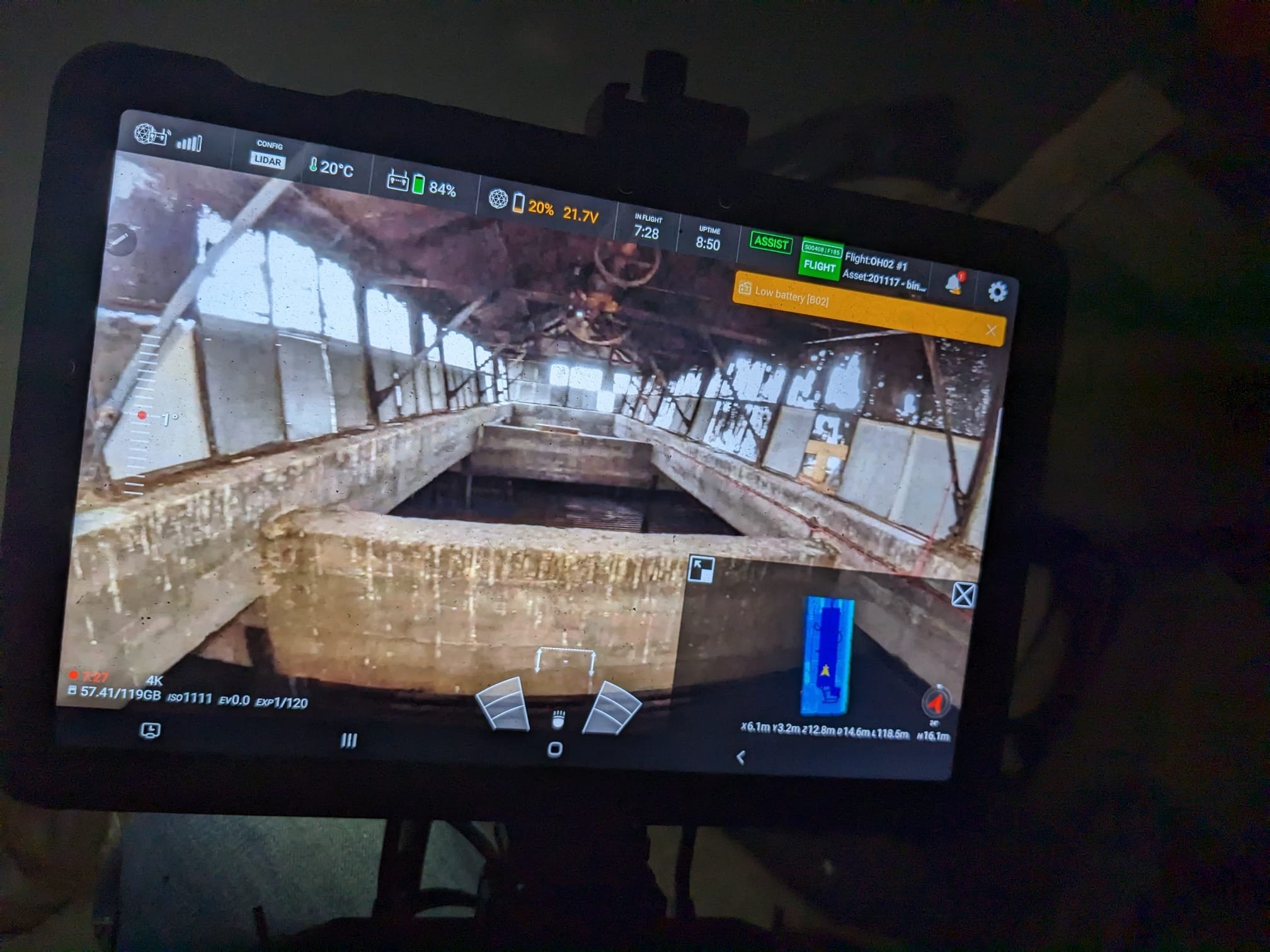 Fly Tower Drone LiDAR Mapping
