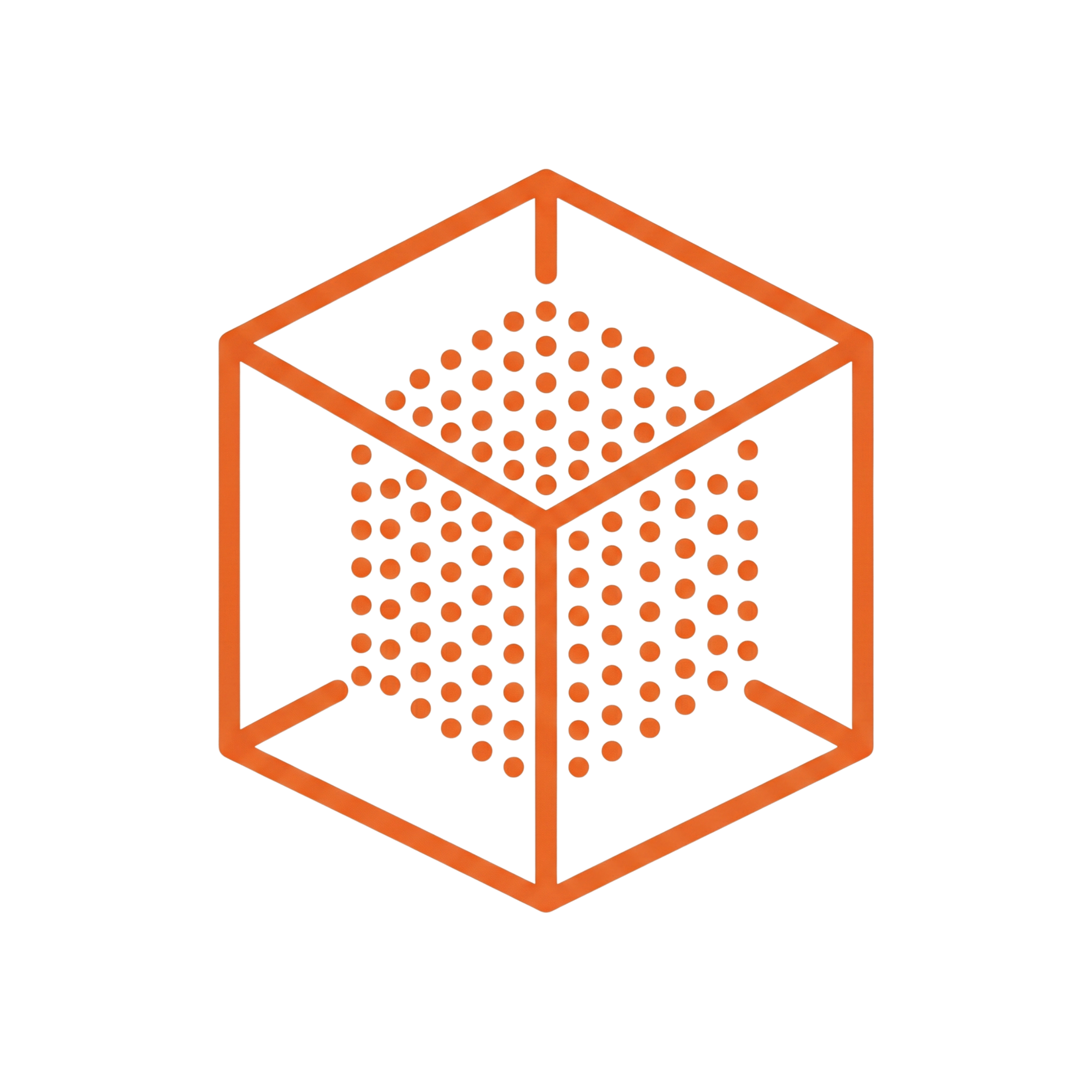 3D Point cloud data deliverable icon.