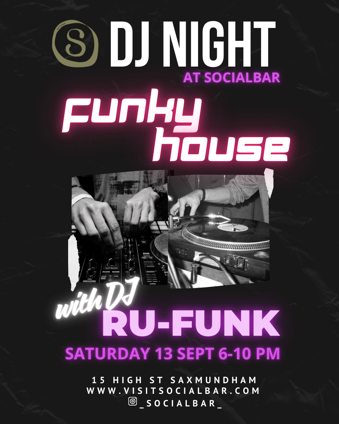 House DJ Ru-Funk at socialbar