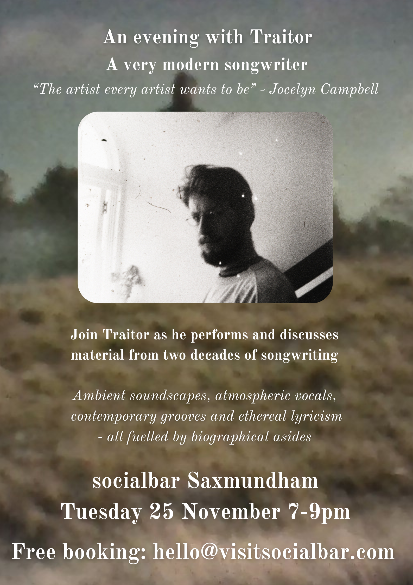 Music: An Evening with Traitor