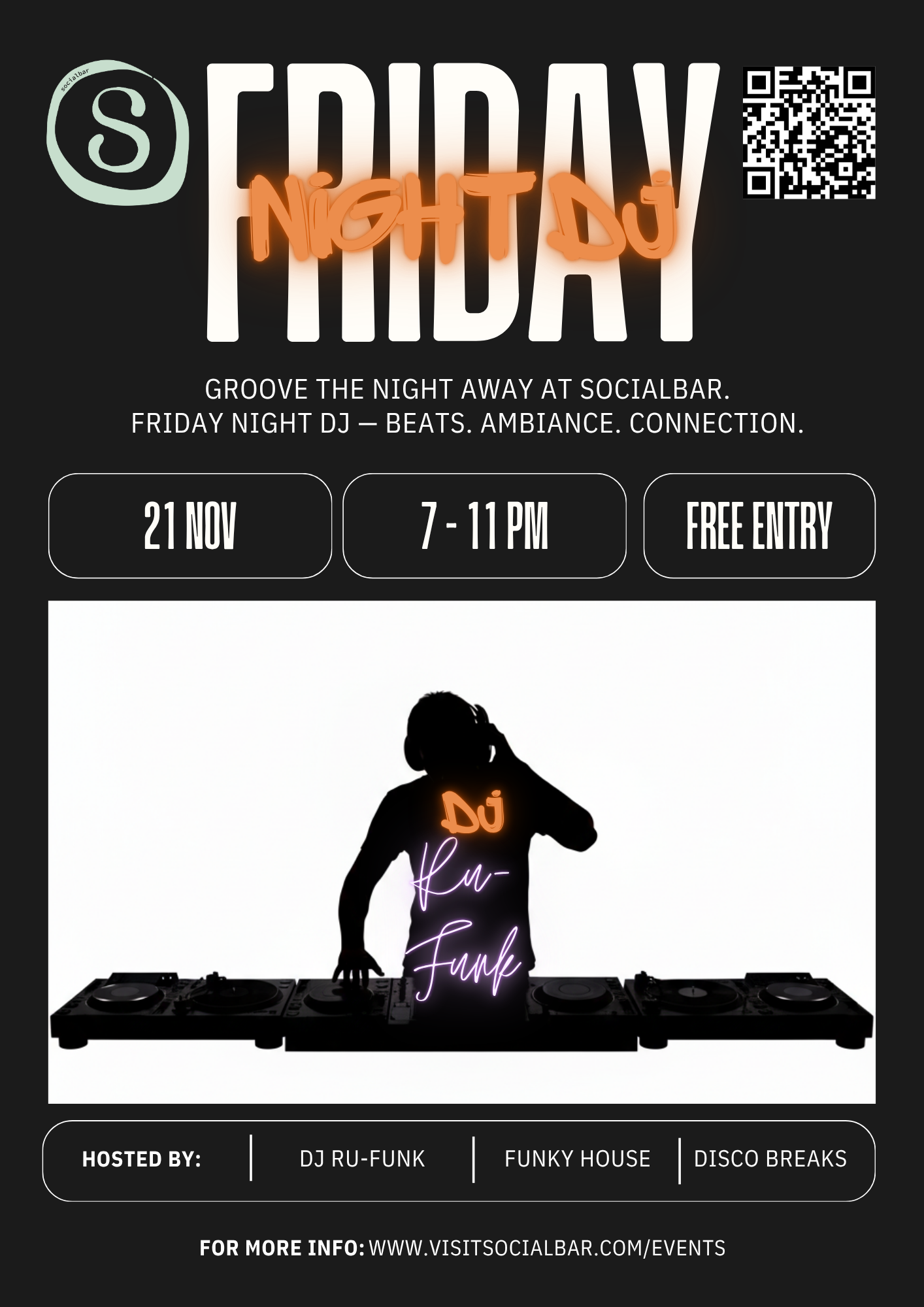 House DJ Ru-Funk at socialbar 