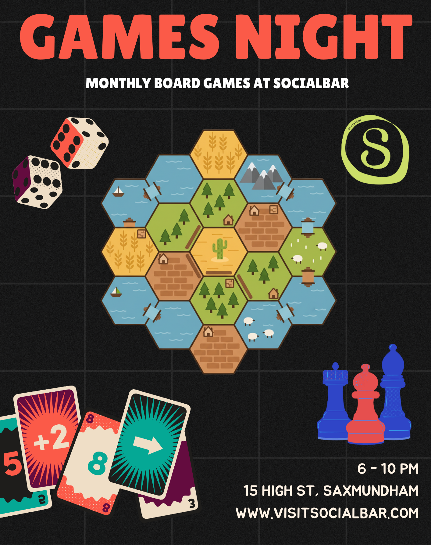 Monthly Games Night