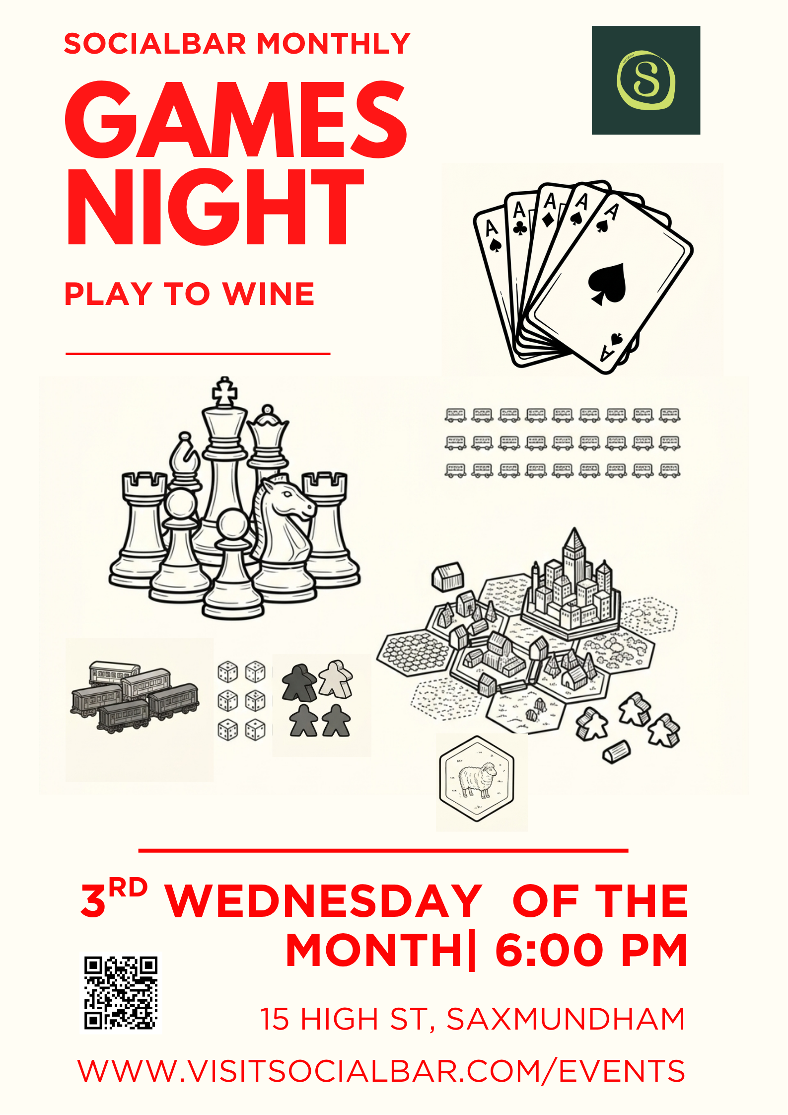 Monthly Games Night