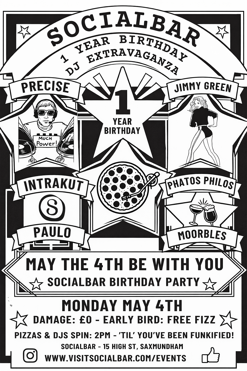 May the 4th Birthday Jam: with DJs