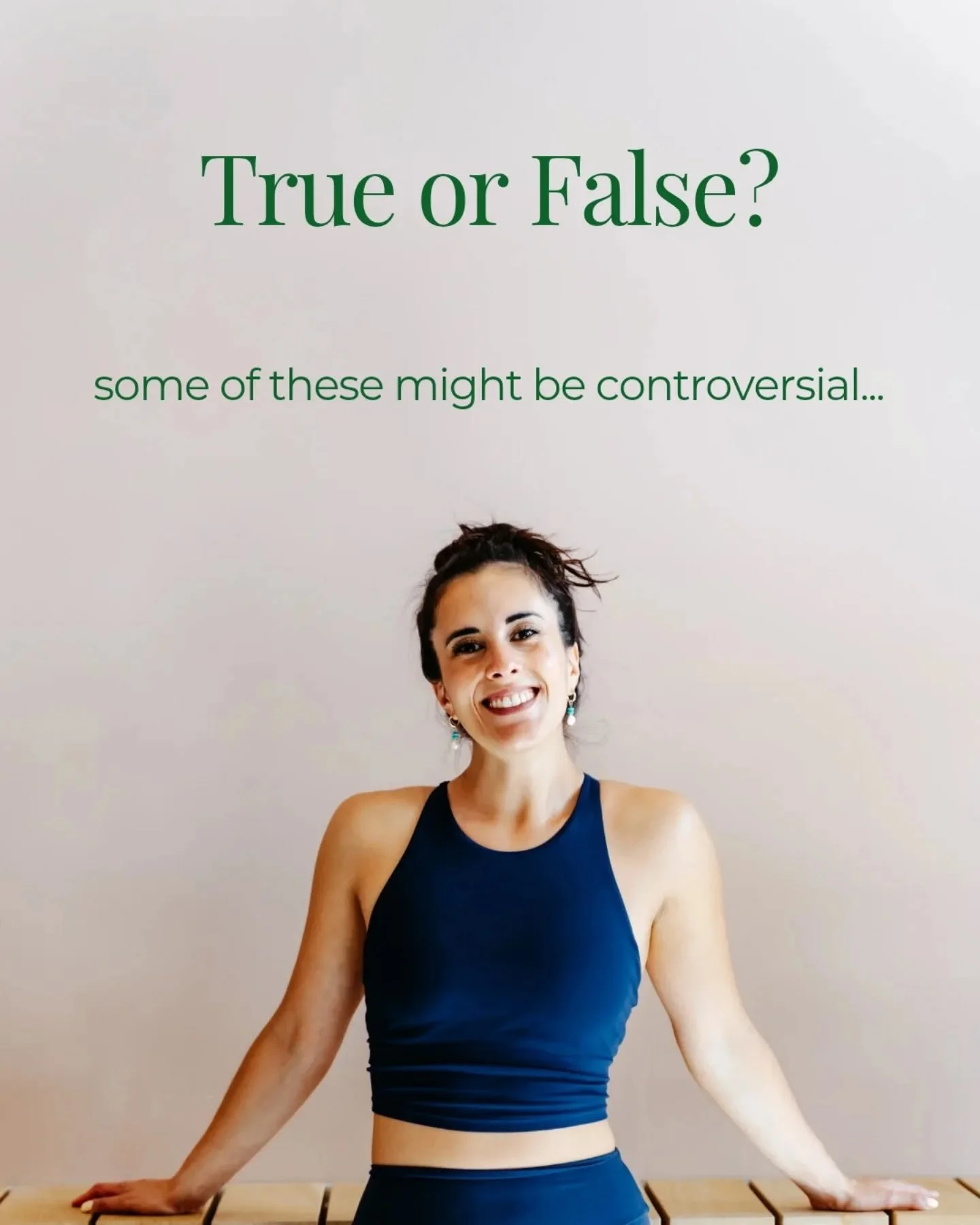 What is the most false myth you've ever heard in the fitness world?

As both a trainer and a student, I&rsquo;ve realized the fitness world is packed with myths. Trust me, I&rsquo;ve fallen for most of them in the past. So let's debunk them now!

The