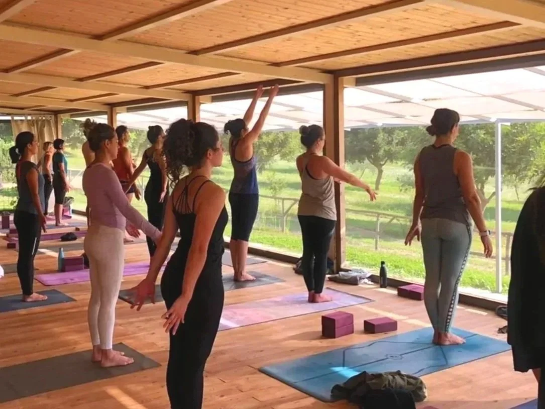 Outdoor Yoga Shala Retreat Zen Sicily