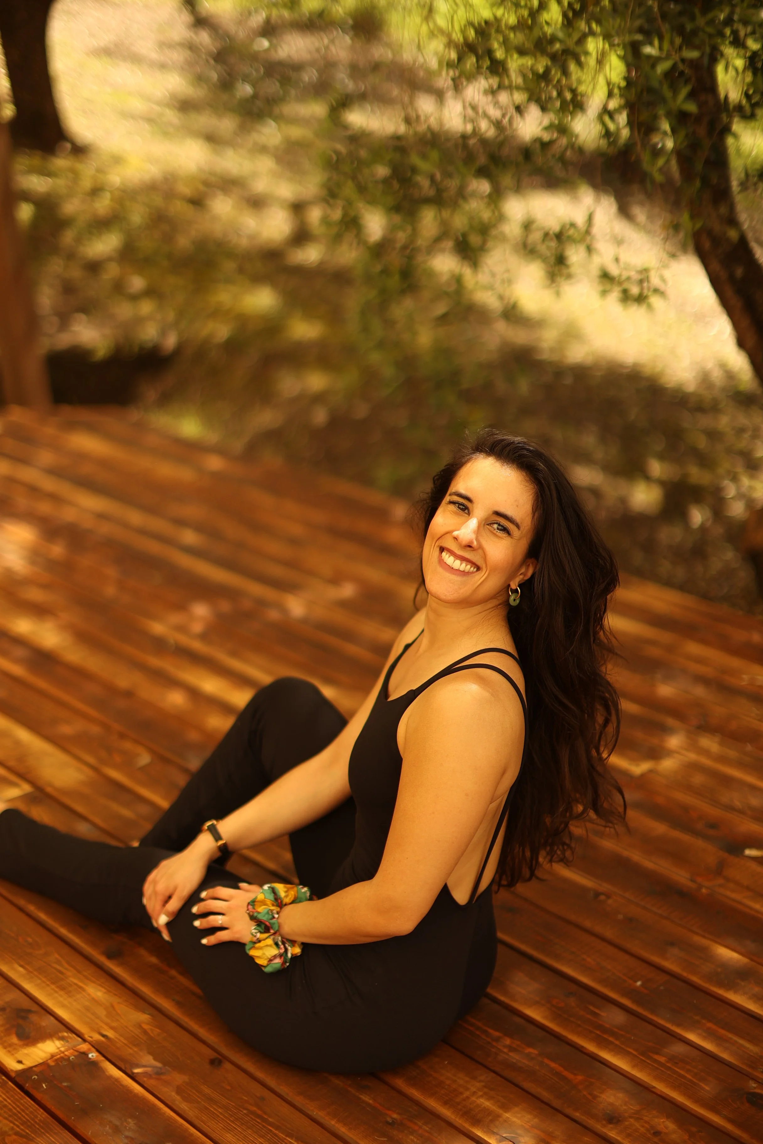 Alice Cascio Certified yoga teacher and personal trainer, leading retreats