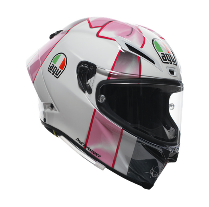 Casque intégrale Pista GP RR Misano 2021 Lim.Ed. blanc-pink