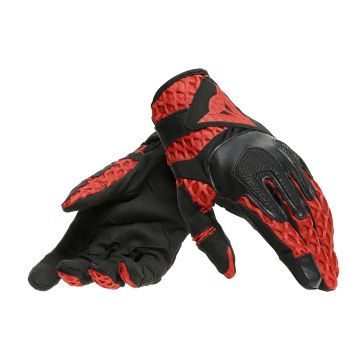 AIR-MAZE gants noir-rouge
