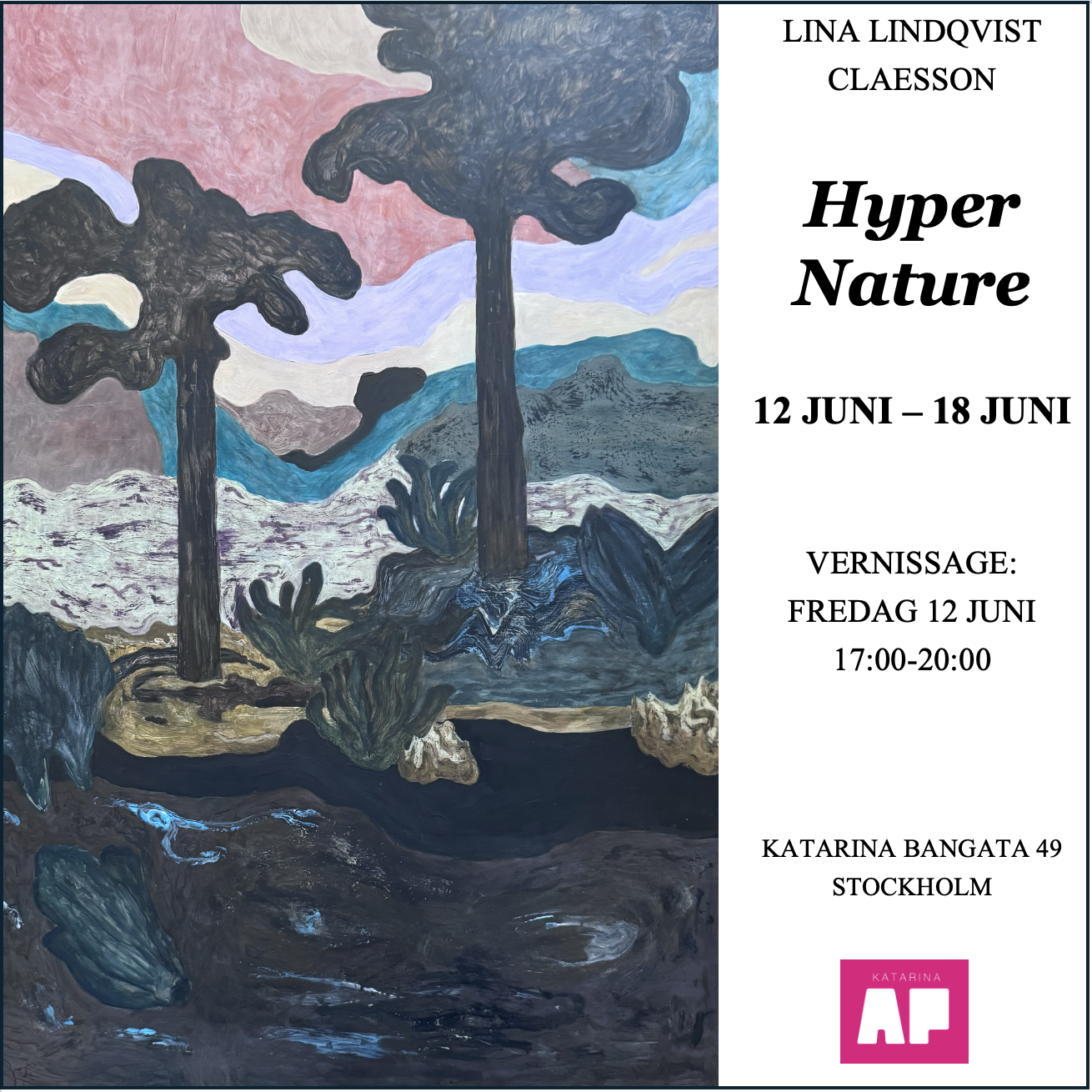 Hyper Nature av Lina Lindqvist Claesson – 12 juni