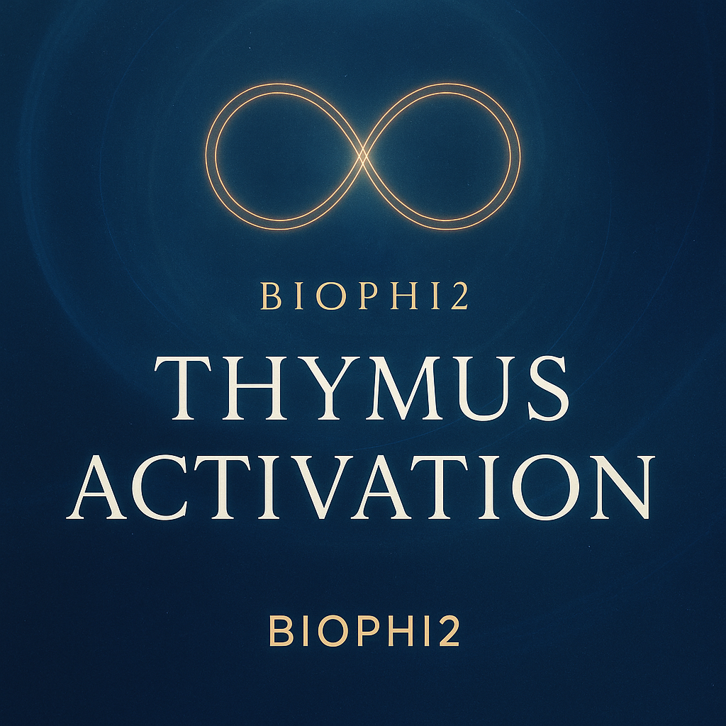 Thymus Activation  Frequency-Infused WAV File | Immune Intelligence + Inner Authority Reset