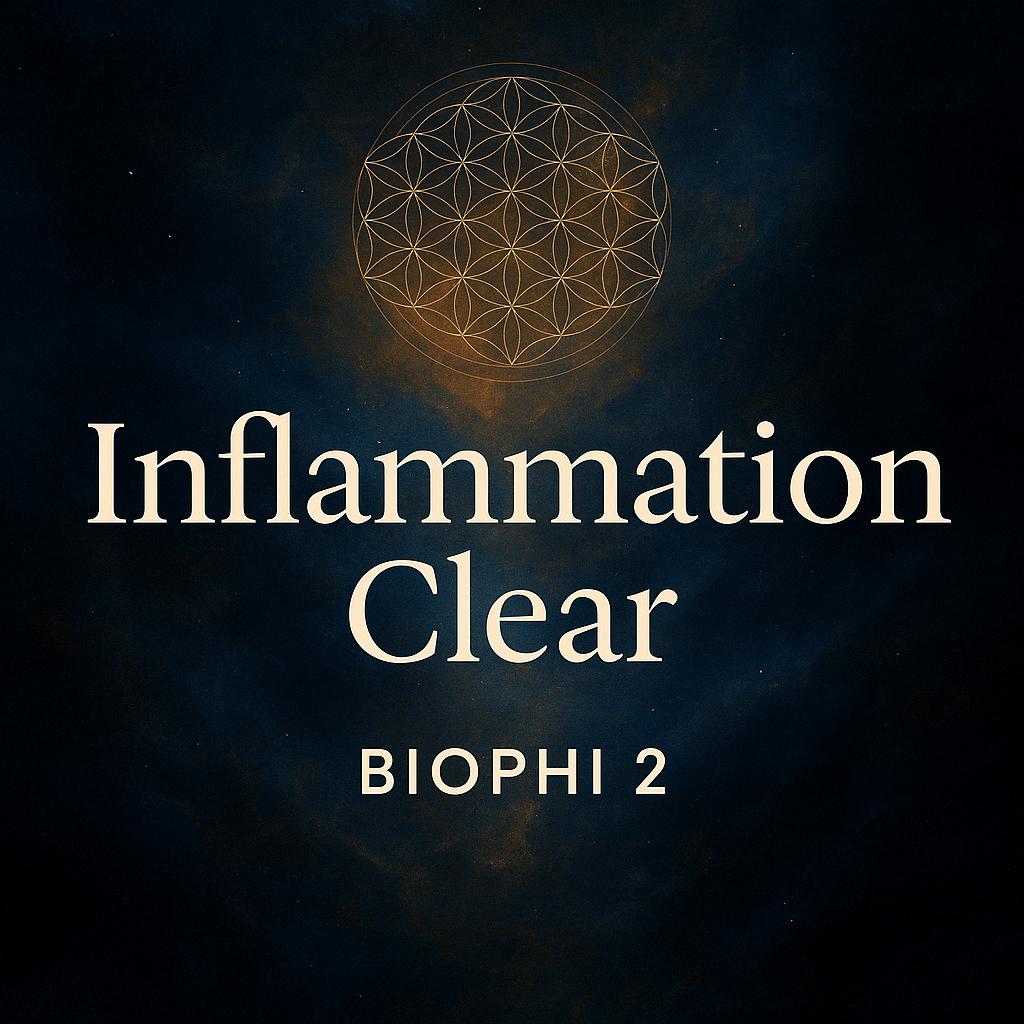 Inflammation Clear  Rapid Relief. Deep Reset. Coherence at the Core.