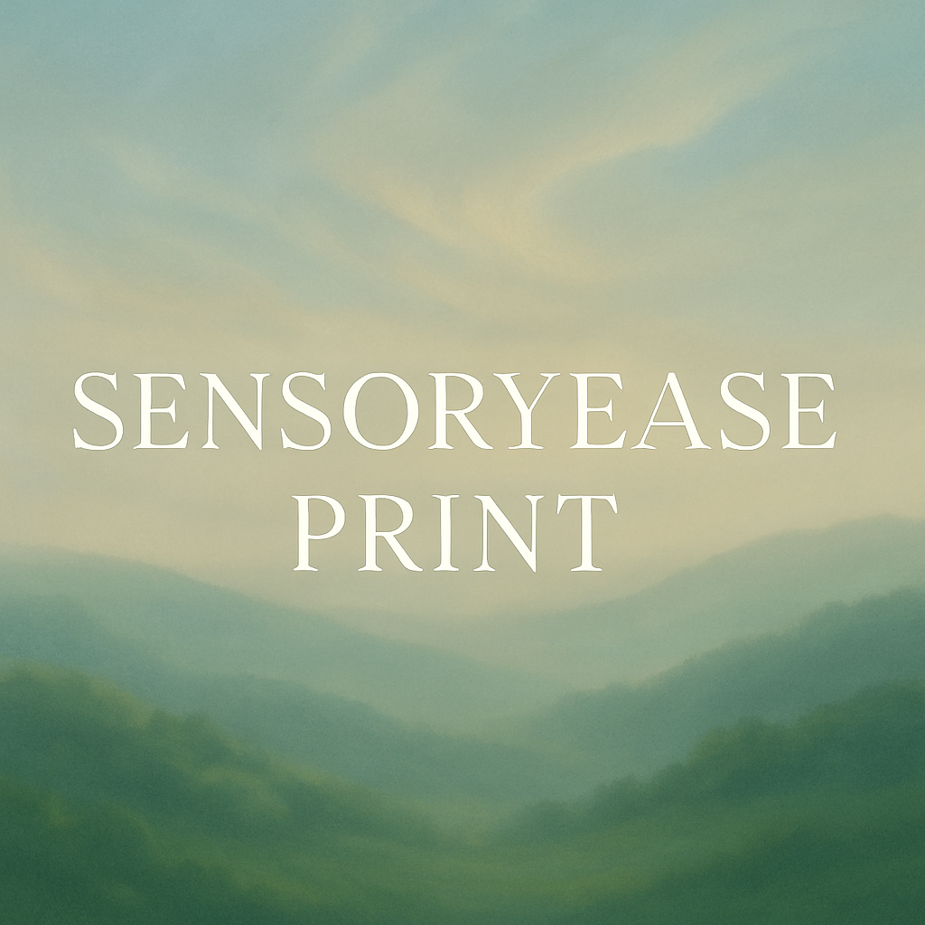 🌐 SENSORY EASE PRINT™