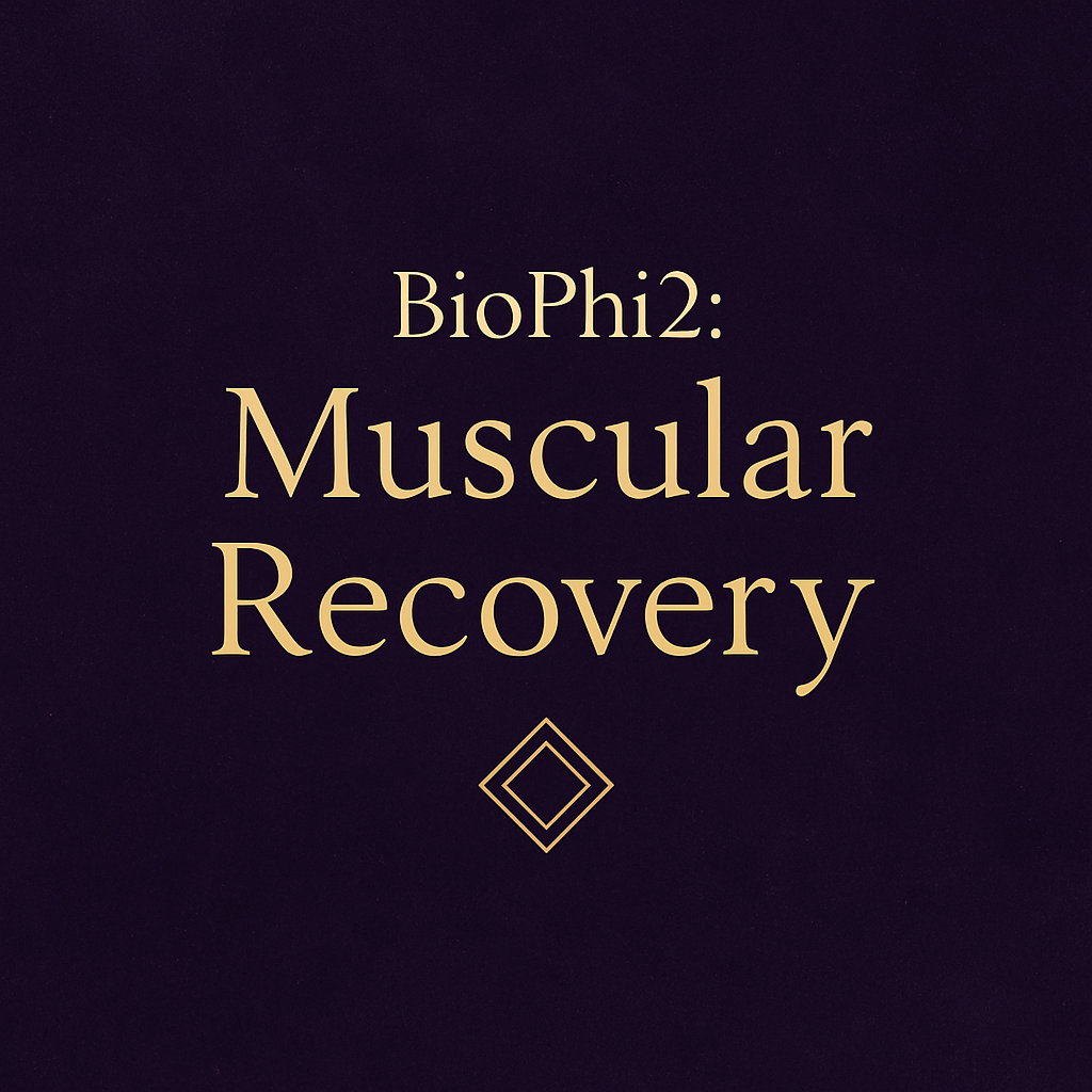 Muscular Recovery  Release tension • Restore flow • Support deep relaxation