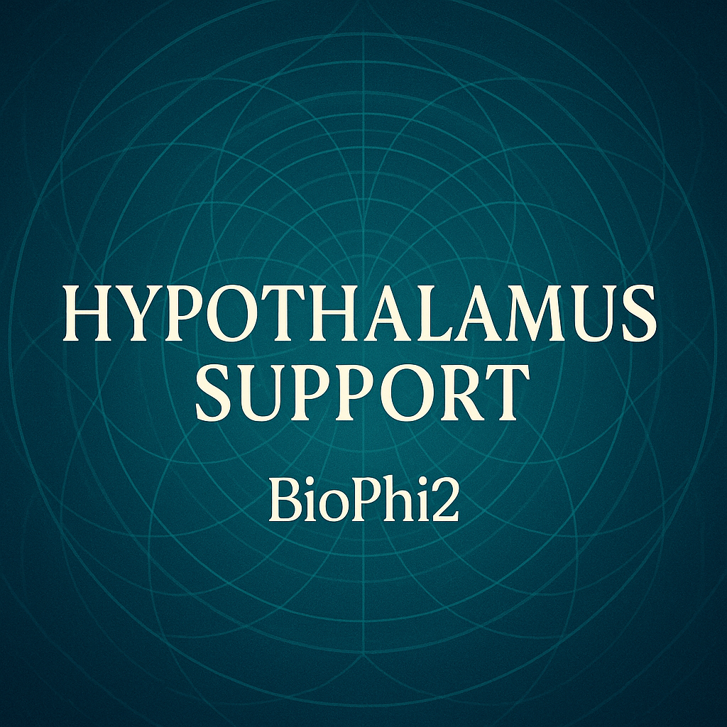 Hypothalamus Support WAV  Frequency Medicine for Neuroendocrine Balance + Homeostatic Flow