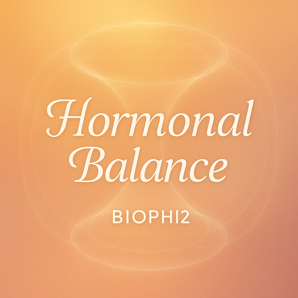 Hormonal Balance  Phi-Encoded Frequency | Source-Coherent | BioPhi 2.0