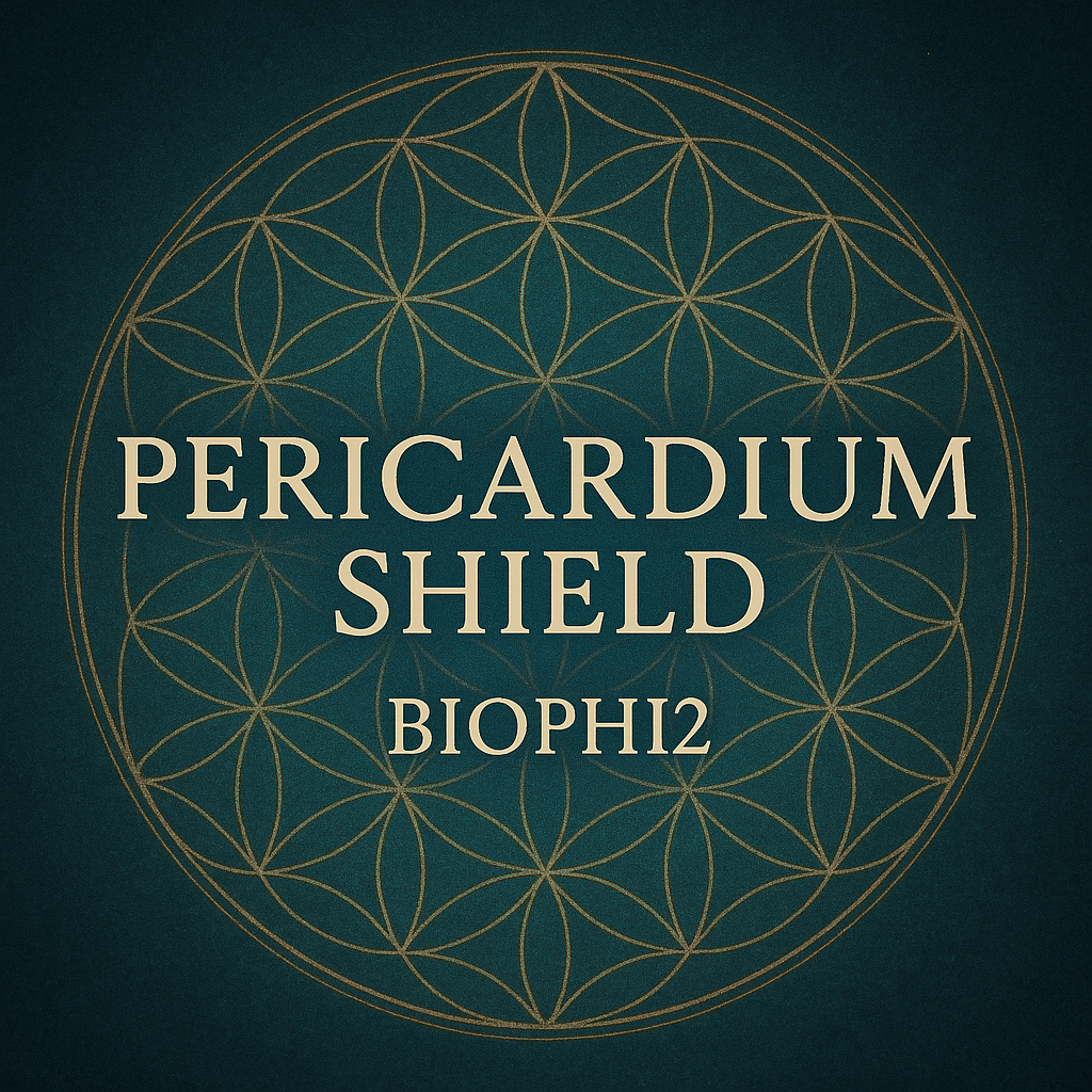 PERICARDIUM SHIELD  Emotional Heart Field Protection & Phi-Ratio Coherence