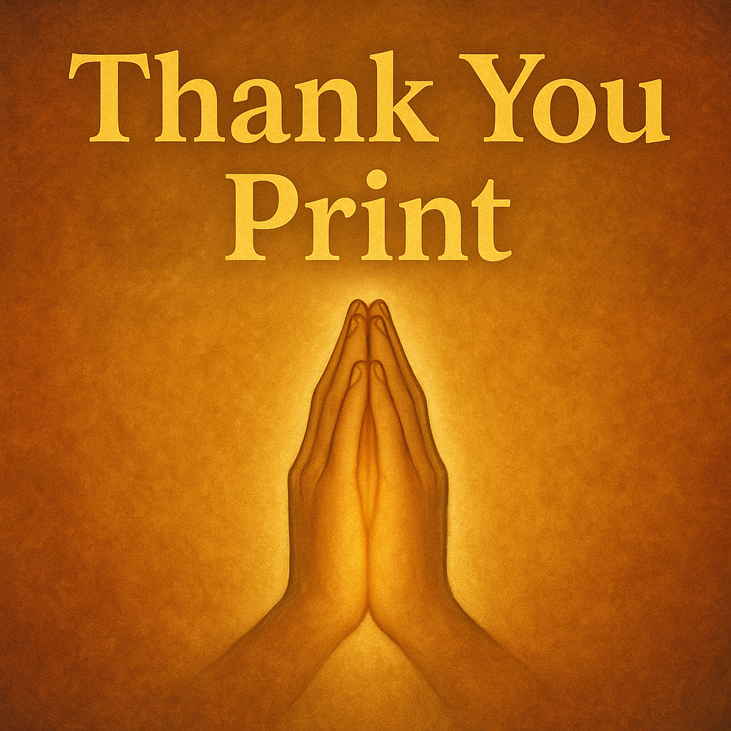 💌 ThankYouPRINT™
