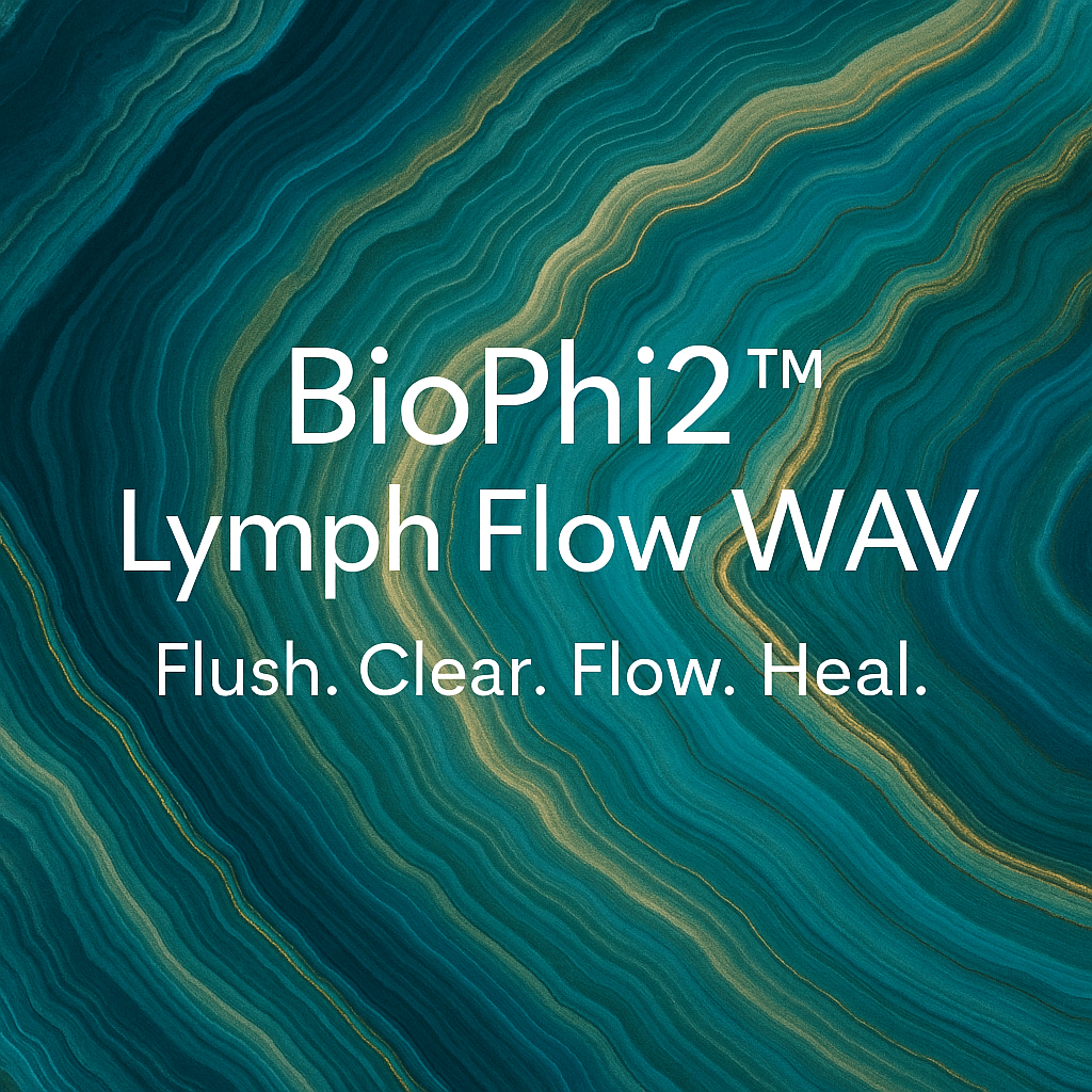 BioPhi2™ Lymph Flow WAV Flush. Clear. Flow. Heal.