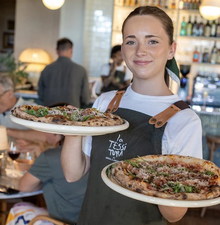 Italiensk restaurang på Kvarter Väveriet