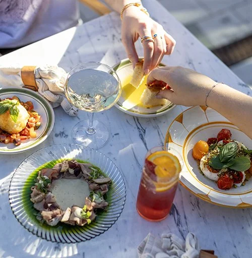 Italiensk mat och vin på La Tessitura