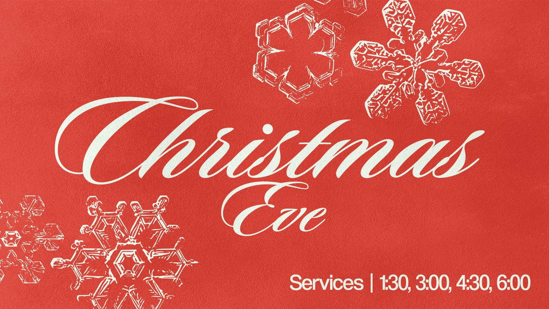 Christmas Eve Services