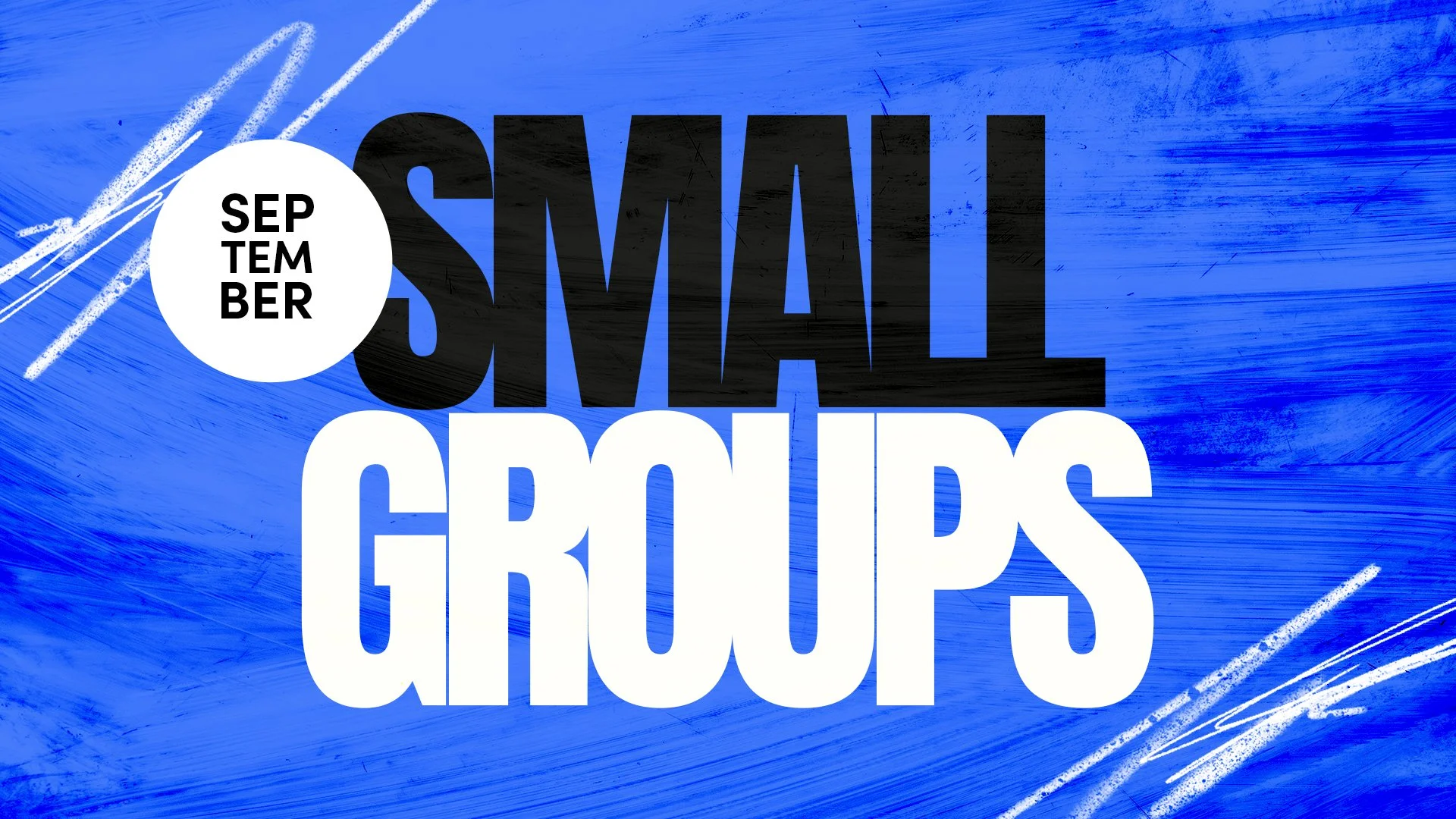 Small Group Sign up