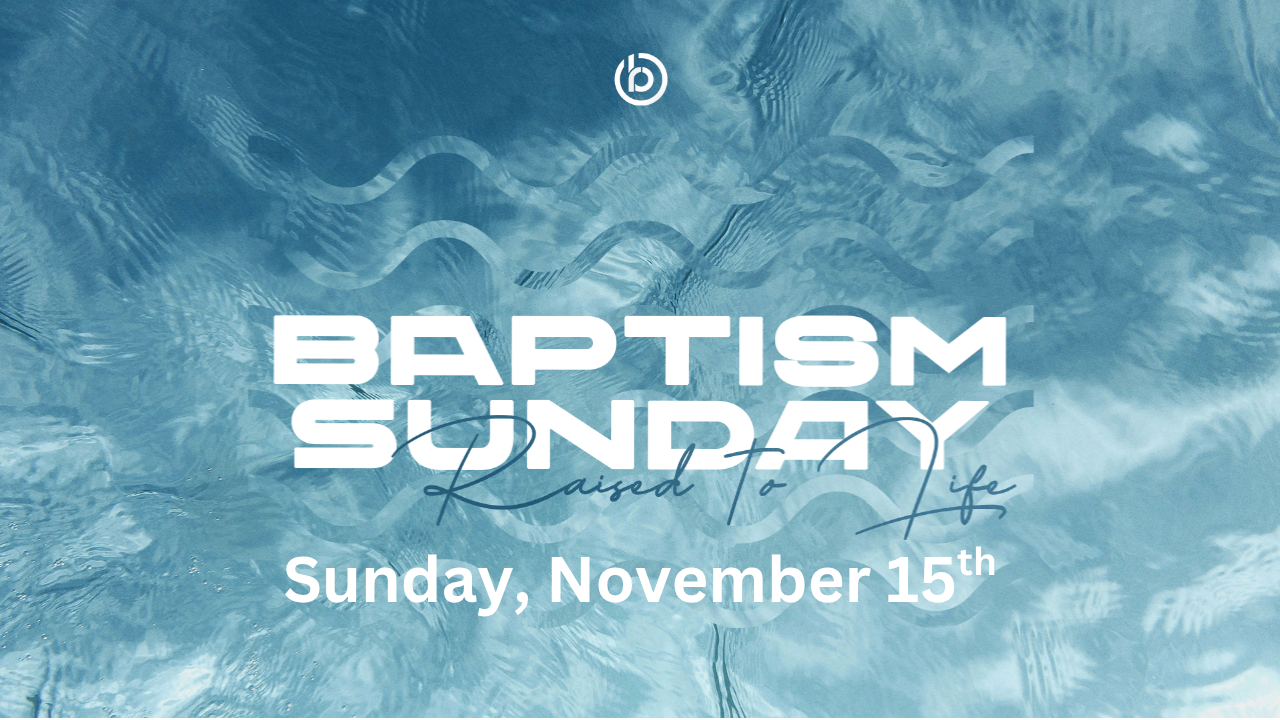 Baptism Sunday