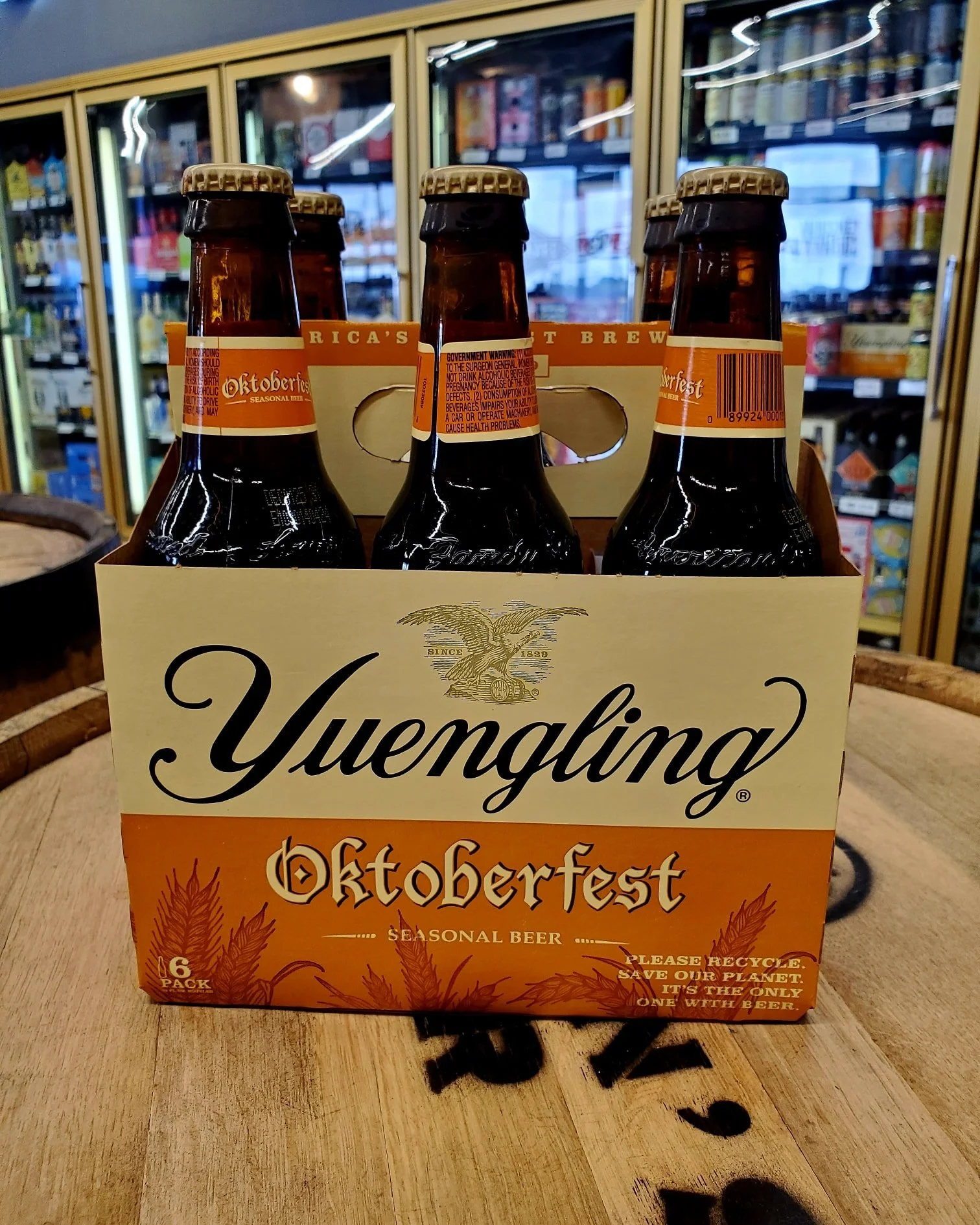 Yuengling Oktoberfest is only $5.99 a six pack this year. Stock up on this great deal before they run out!