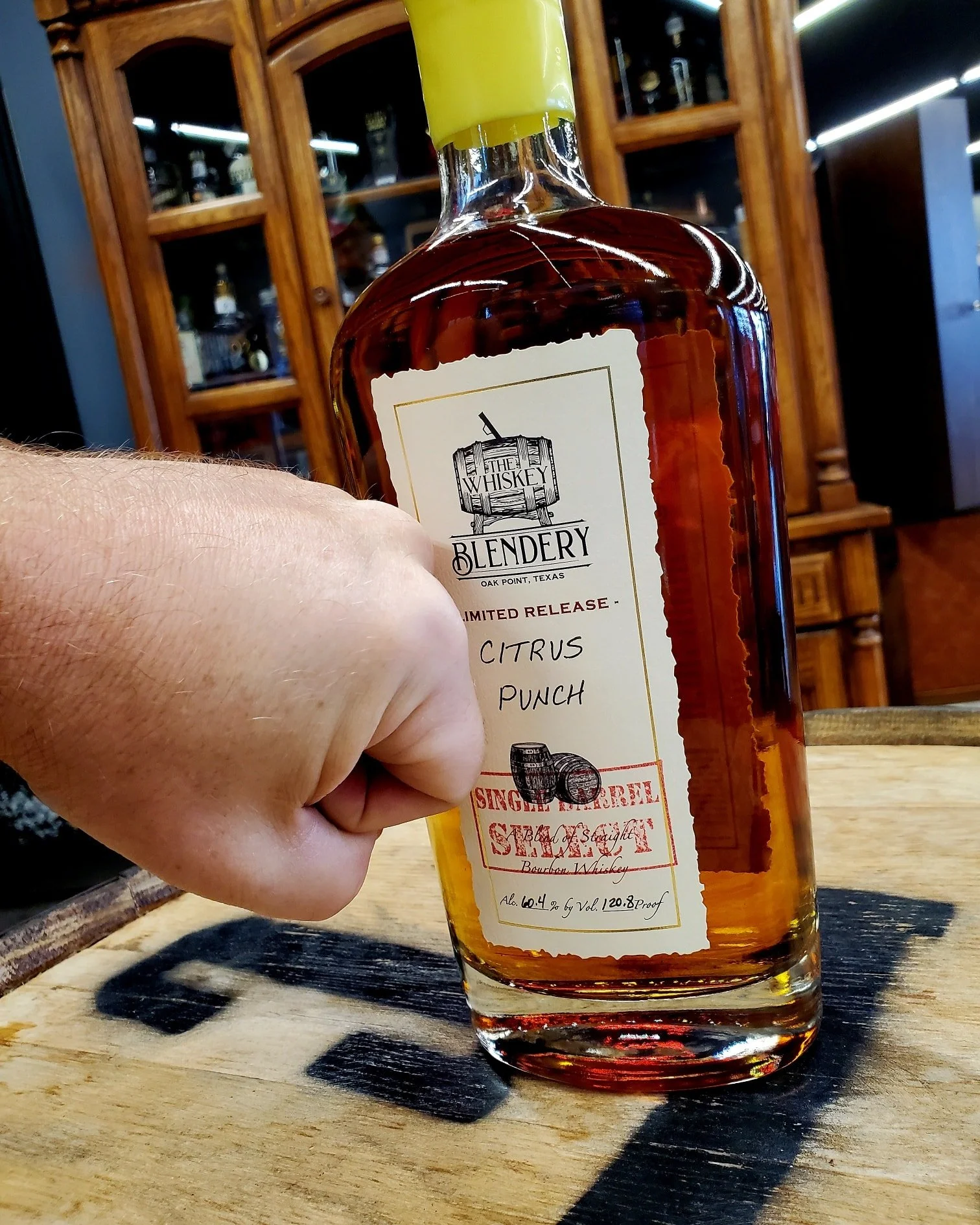 **BARREL RELEASE POST**

Citrus Punch is going to be a real HIT and will be on the sales floor and online this afternoon. 

This one is a really special OZ Tyler barrel with a mashbill of 51/45/4 and is 7 years old. 

Notes of bright citrus and vanil