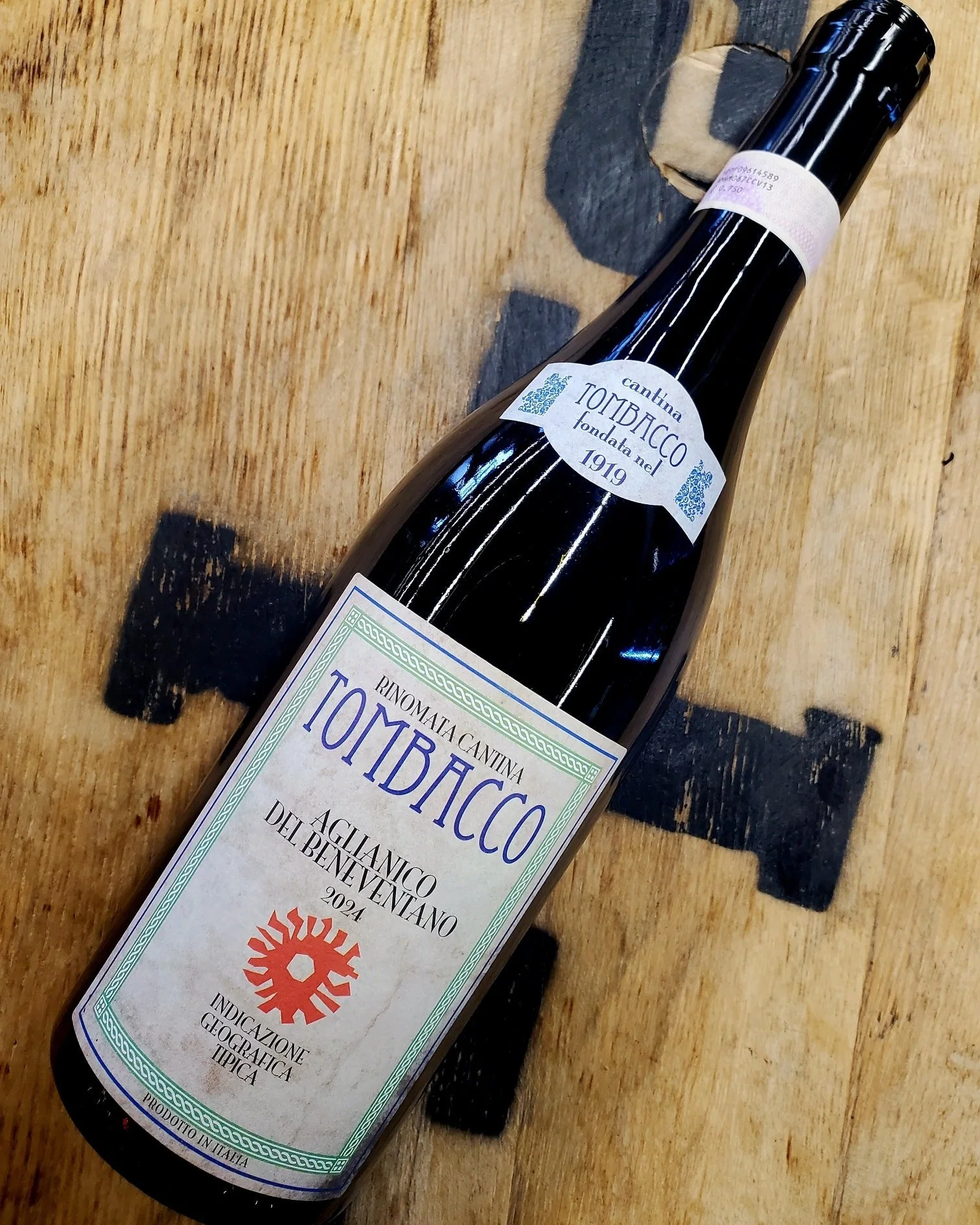 BACK IN STOCK!!!! 
We literally ran the distributor out of this great wine a few weeks back. If you're looking to try something new, here's your sign. 

Rinomato Catina Aglianico 
A 100% Aglianico from the Benevento province in Italy that is crafted 