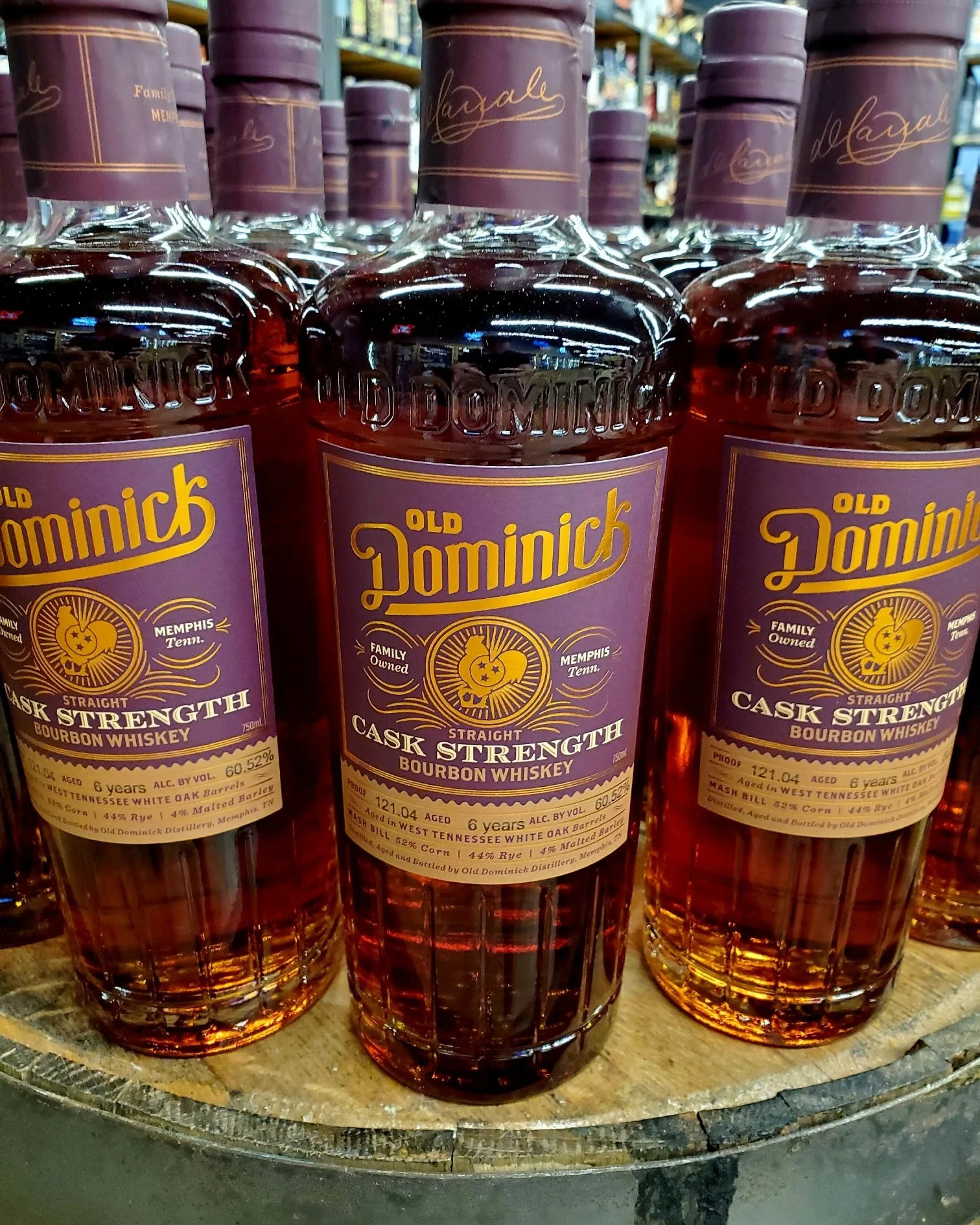 Looking for a great and affordable bottle? 
We got you. 

These Old Dominick single barrels have been flying out the door. 

Grab one next time you're in, you won't be disappointed.