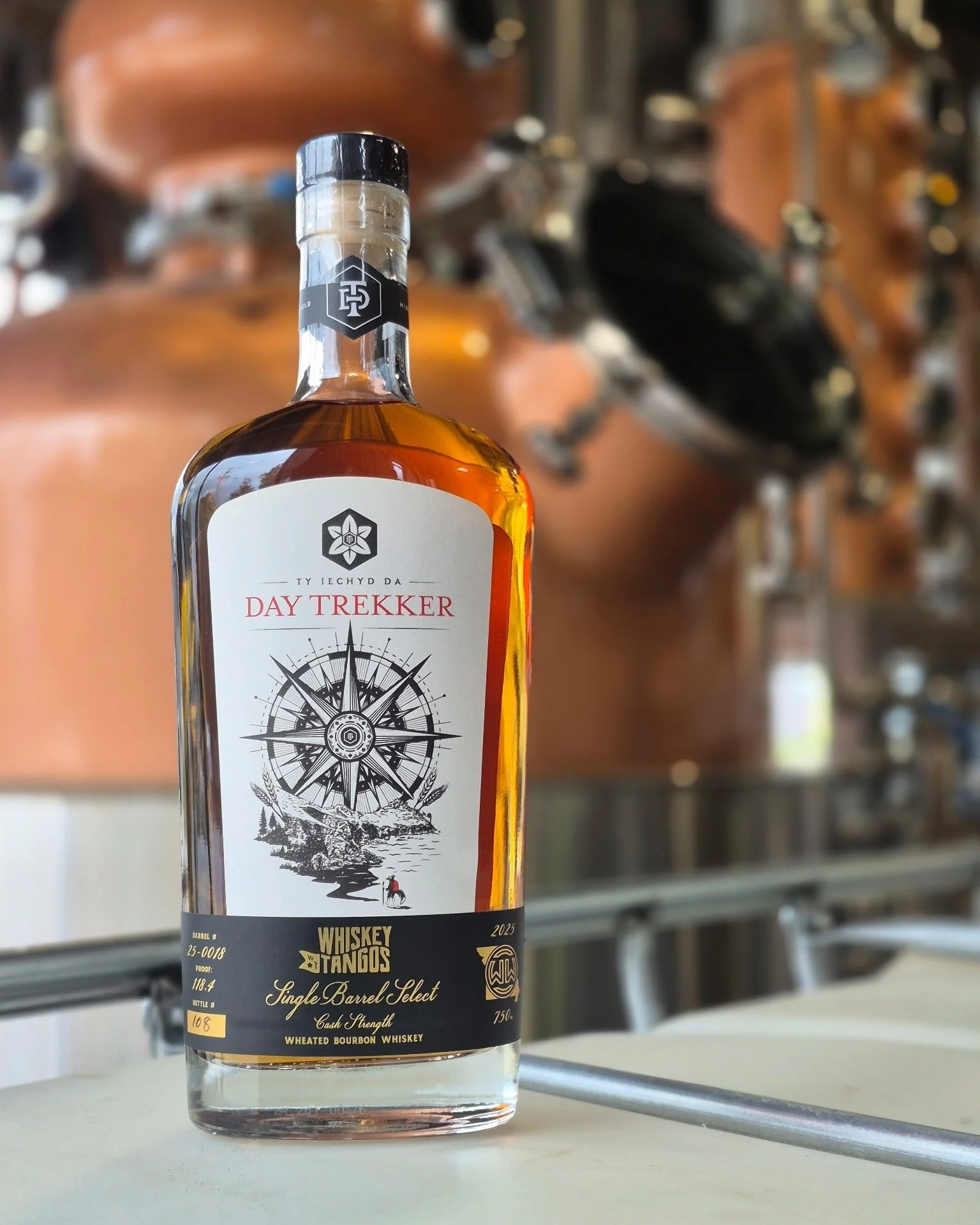 **BARREL PICK ANNOUNCEMENT**
They keep rolling in and this one's local! 

From Ty Iechyd Da &quot;Tea-Yah-Key-Da&quot; comes this Wheated Bourbon (51/45/4 MGP) at 118.4 proof and just under 5 yrs. 

This barrel was chosen in part with a group that wo