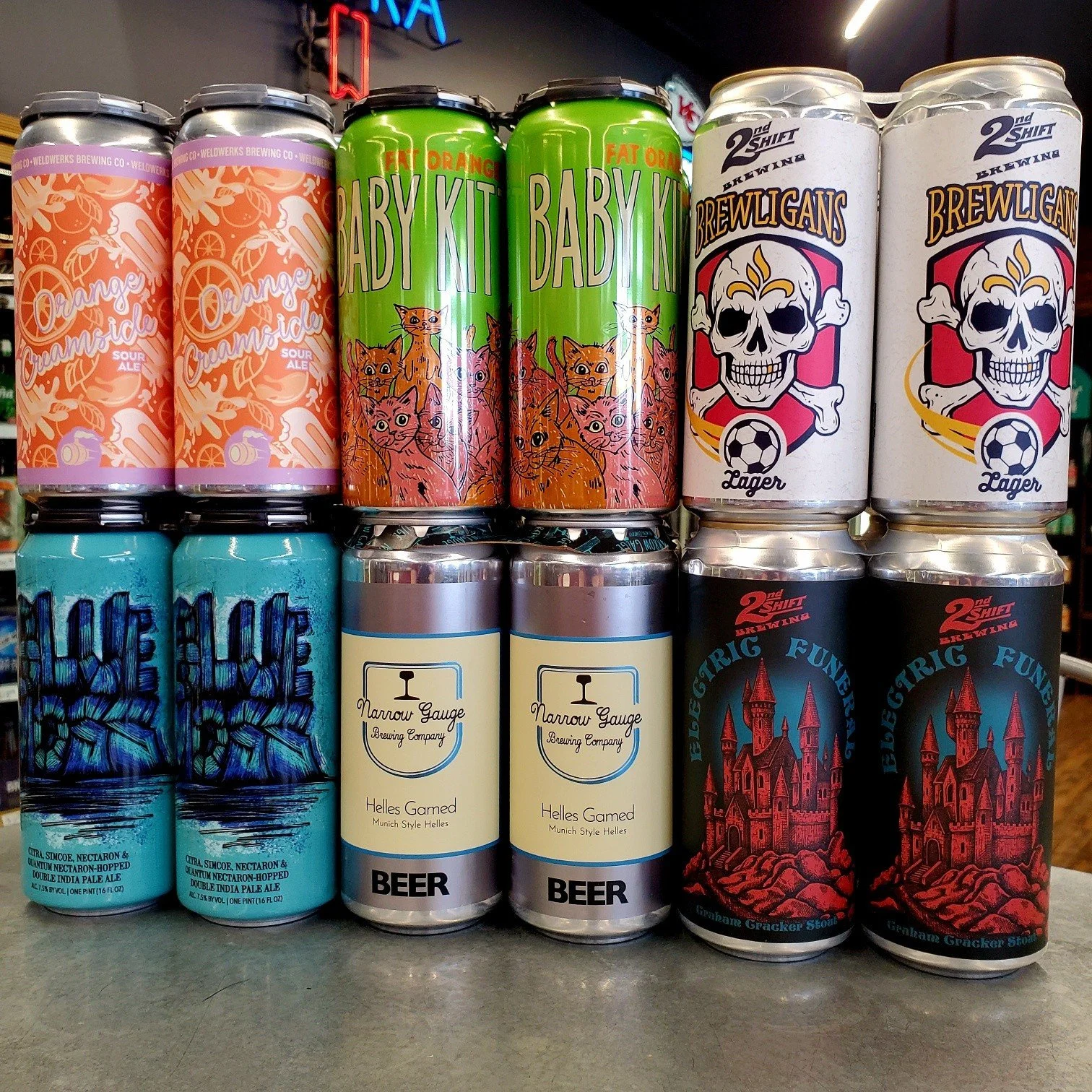 Calling all beer nerds! We always have a rotating selection of limited edition and really cool beers. Here's what's on the menu this week. Grab em while you can!