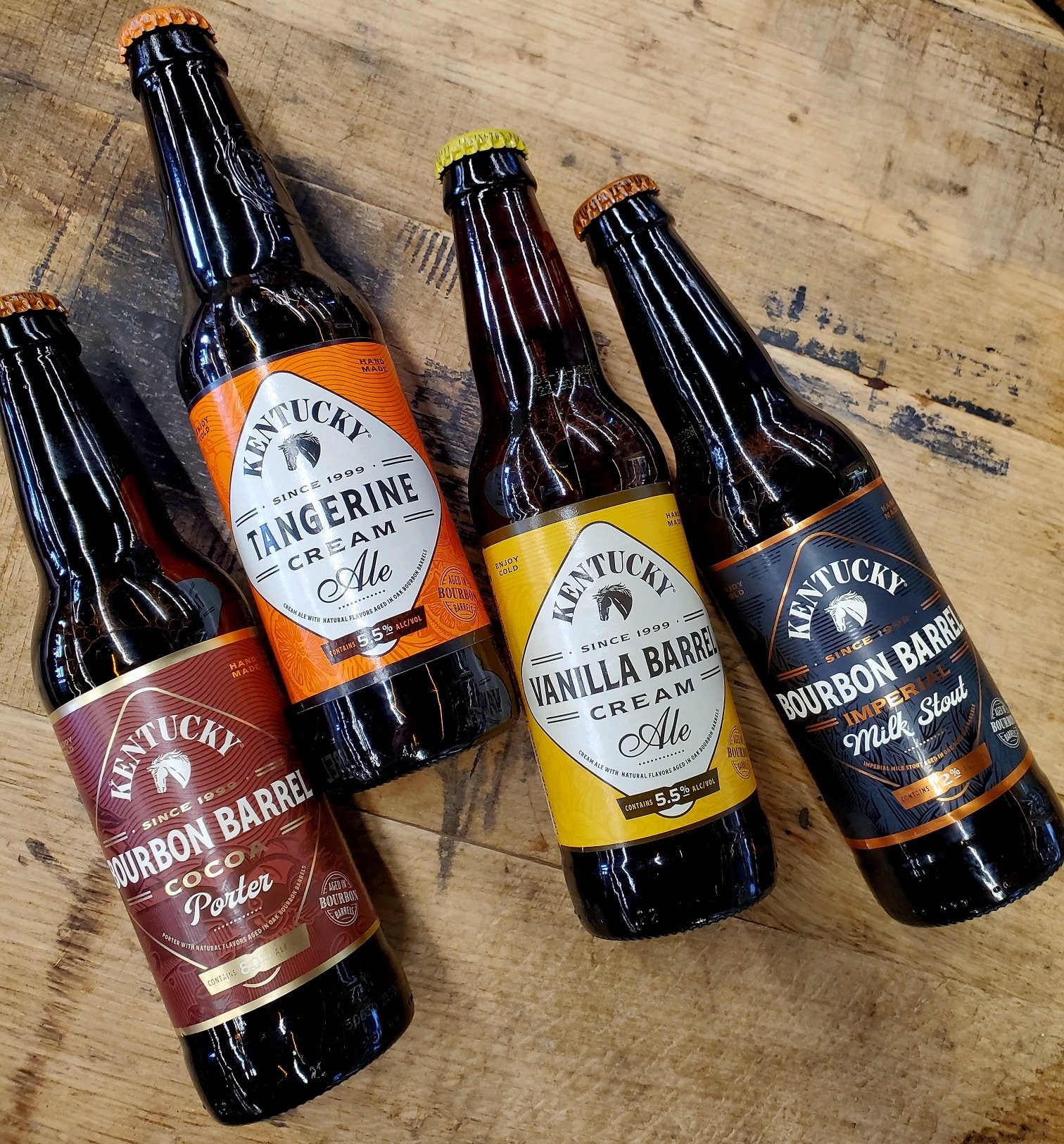 The lineup from Lexington Brewing &amp; Distilling hits the state this week!!!! Delivery for us will be tomorrow (Thurs Feb 11th around noon)!!!!

We'll be stocked well and these will be available online and in store as soon as they arrive. 

See y'a