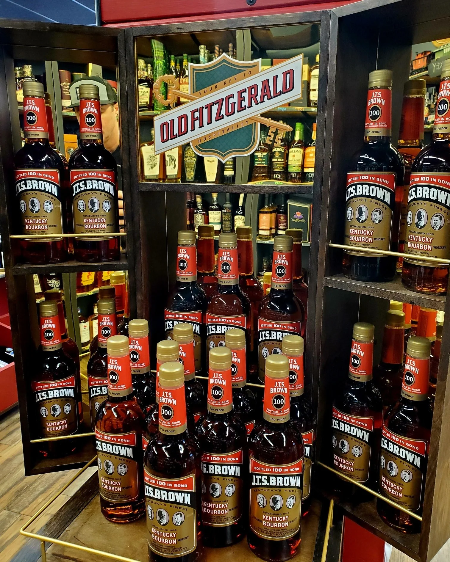 J.T.S. Brown Bottled in Bond hit the state a while back, but we didn't post it right away. The secrets out now though so here's the info. 

Heaven Hill's 78/10/12 Mash Bill at 4 years (same mash bill as HH BiB, Elijah Craig, Henry McKenna, and Fighti