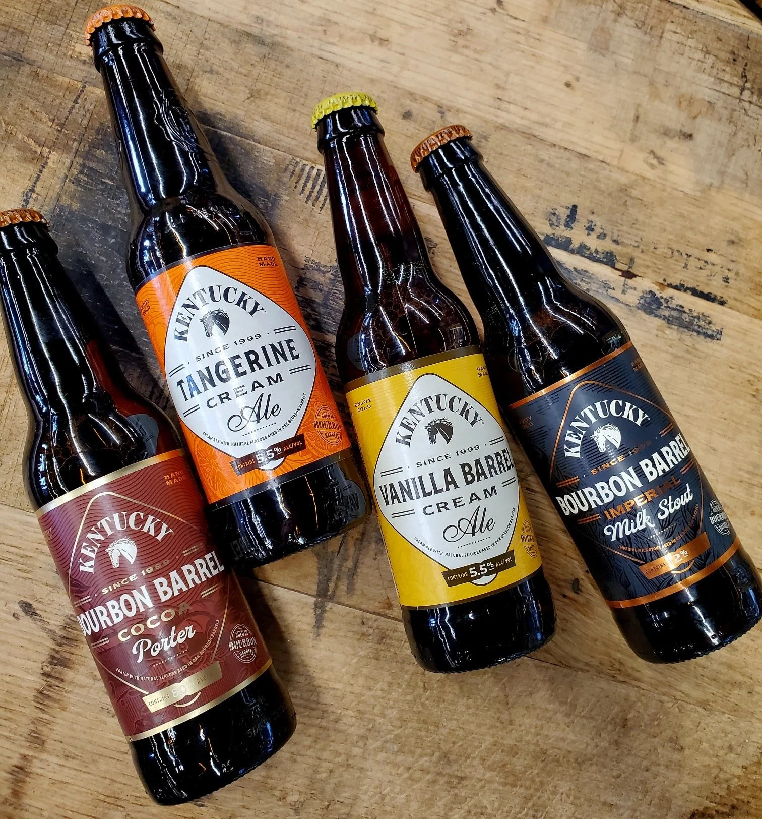The lineup from Lexington Brewing &amp; Distilling hits the state this week!!!! Delivery for us will be tomorrow (Thurs Feb 11th around noon)!!!!

We'll be stocked well and these will be available online and in store as soon as they arrive. 

See y'a