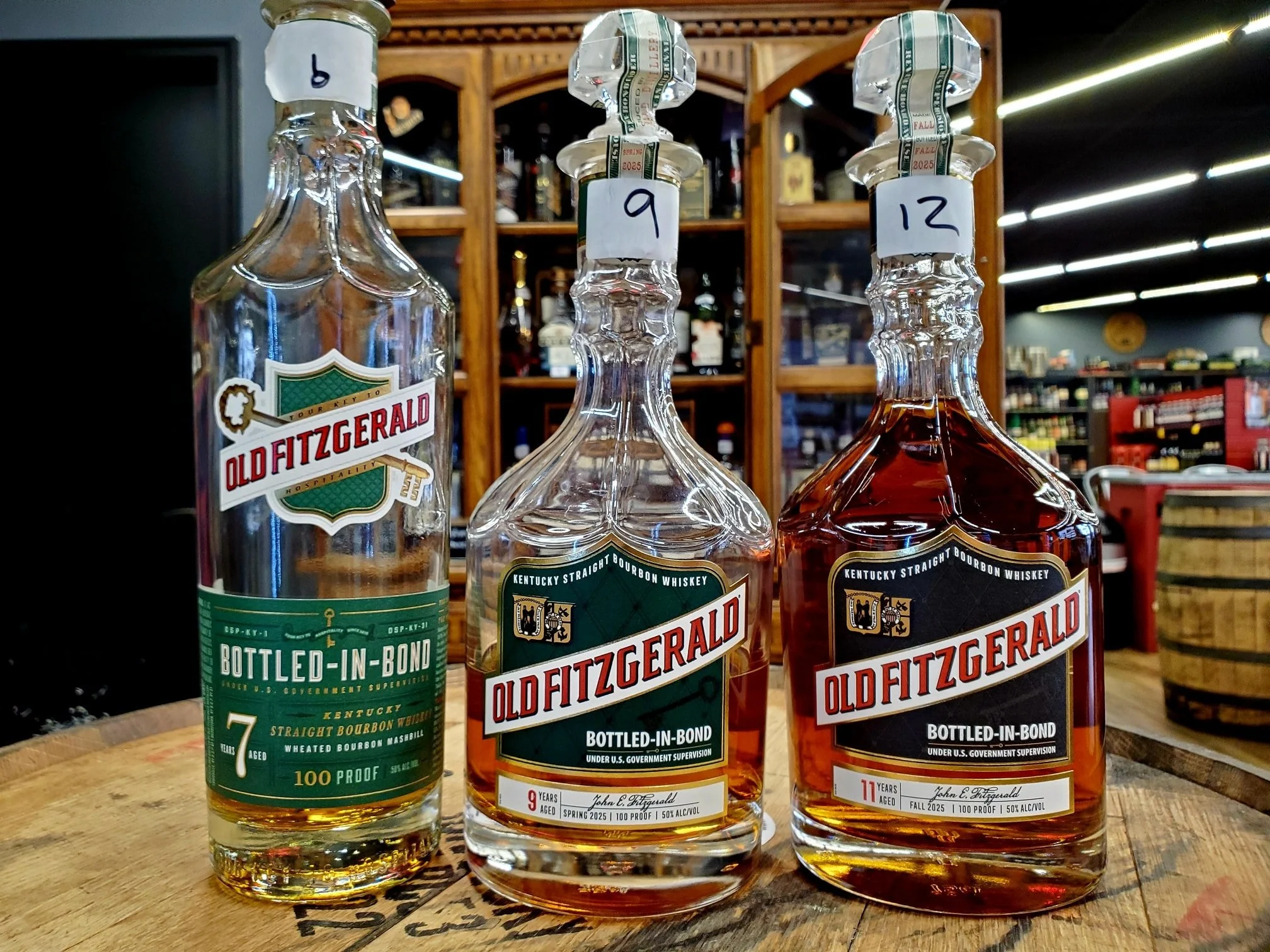 Just added a new Old Fitzgerald 11yr  to Dads Liqour Cabinet so now you can have a flight! 

Pours are available anytime we are open so have one while you shop, or just swing in for a great deal on some killer bottles! 

Prices are for 1oz pours.