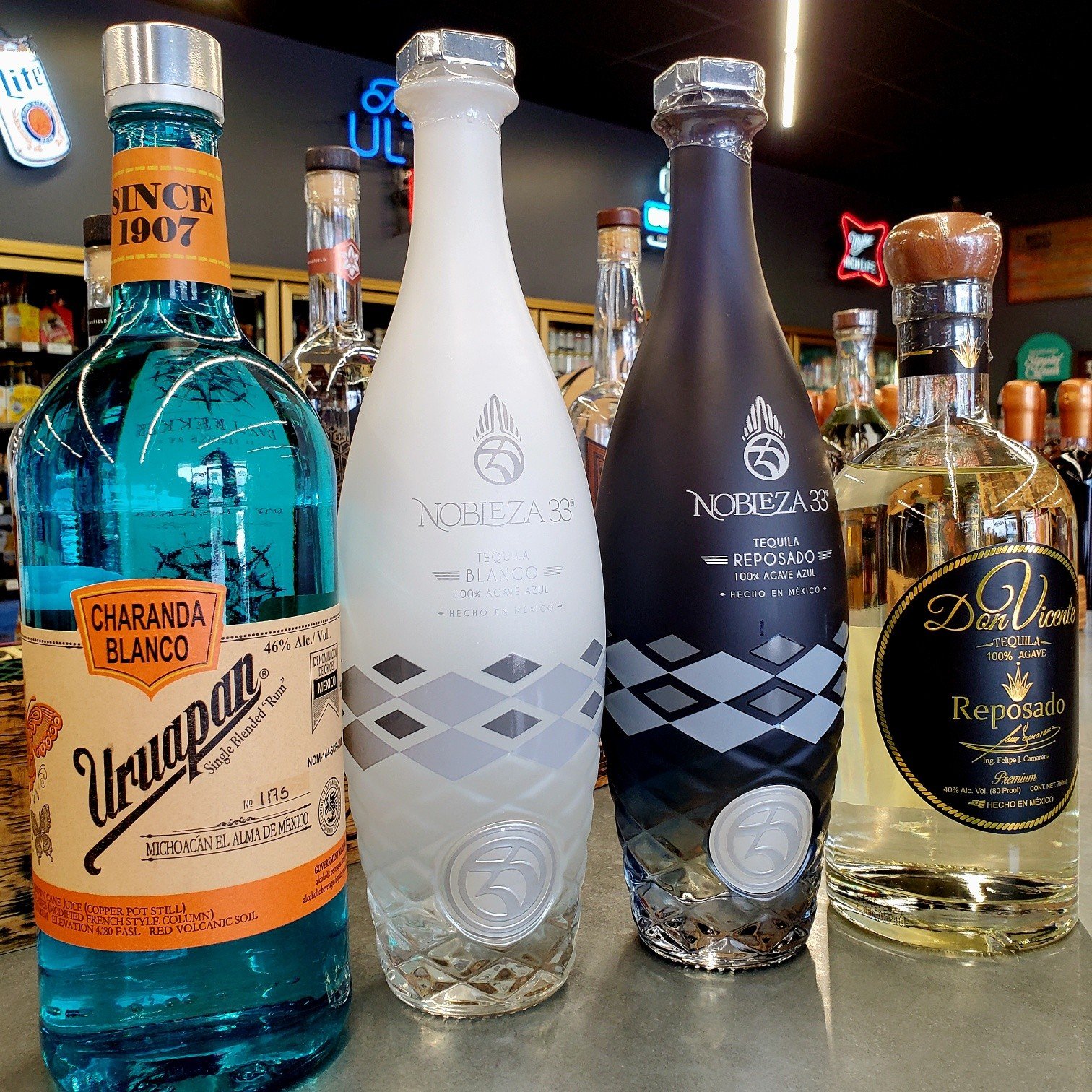 Stop in this Friday for our Friday Night Social and meet Jerod with Bonded Beverage while he is here sampling out these amazing pours from Mexico! 6 to 8 pm. 
And while you're here, have a cocktail or craft beer on draft, bring a bottle for the bottl