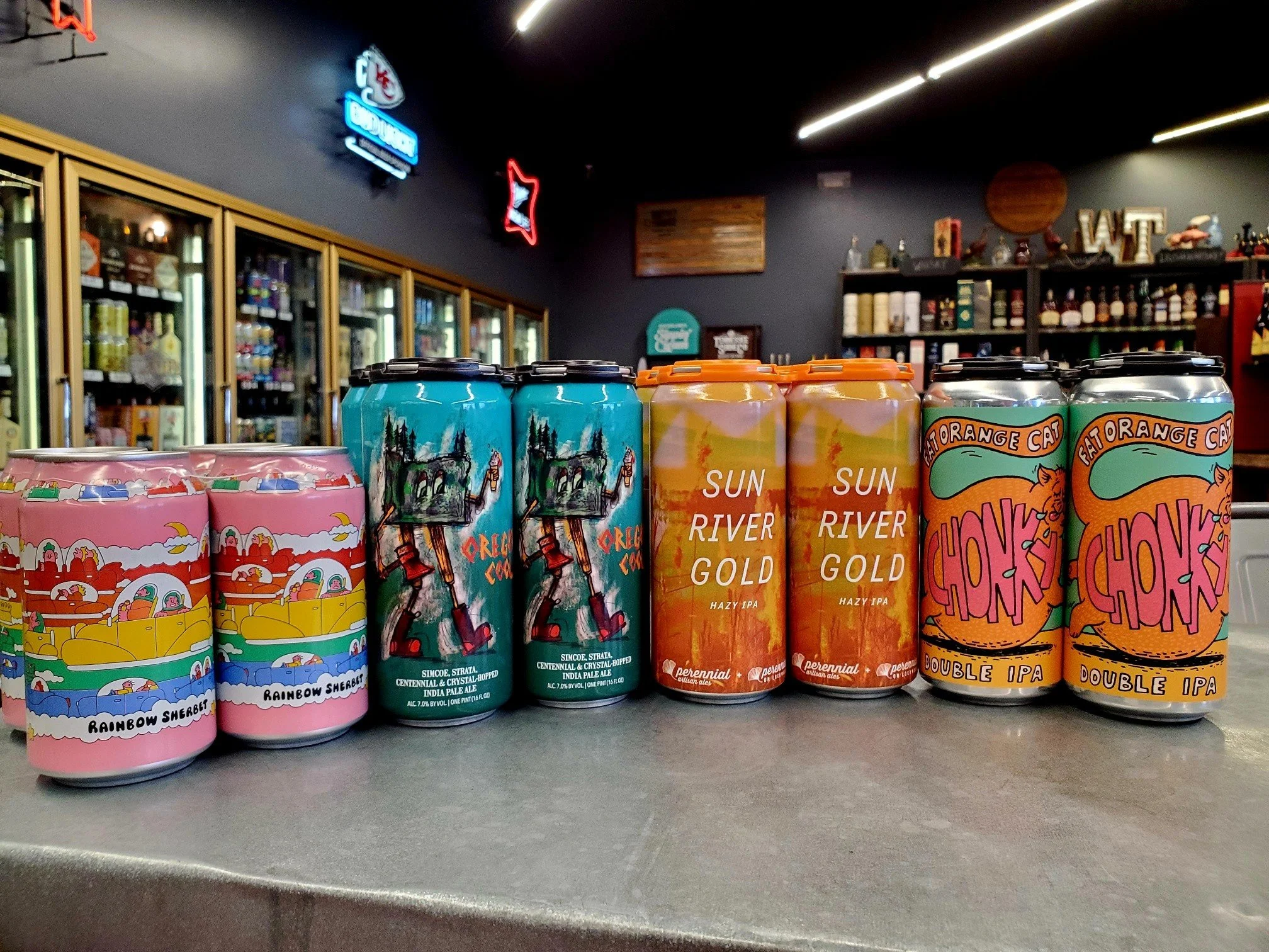 We are always rotating in some of the best beers in the area and here's what's new this week! 
Stop in and let our staff guide you to something new to enjoy today!