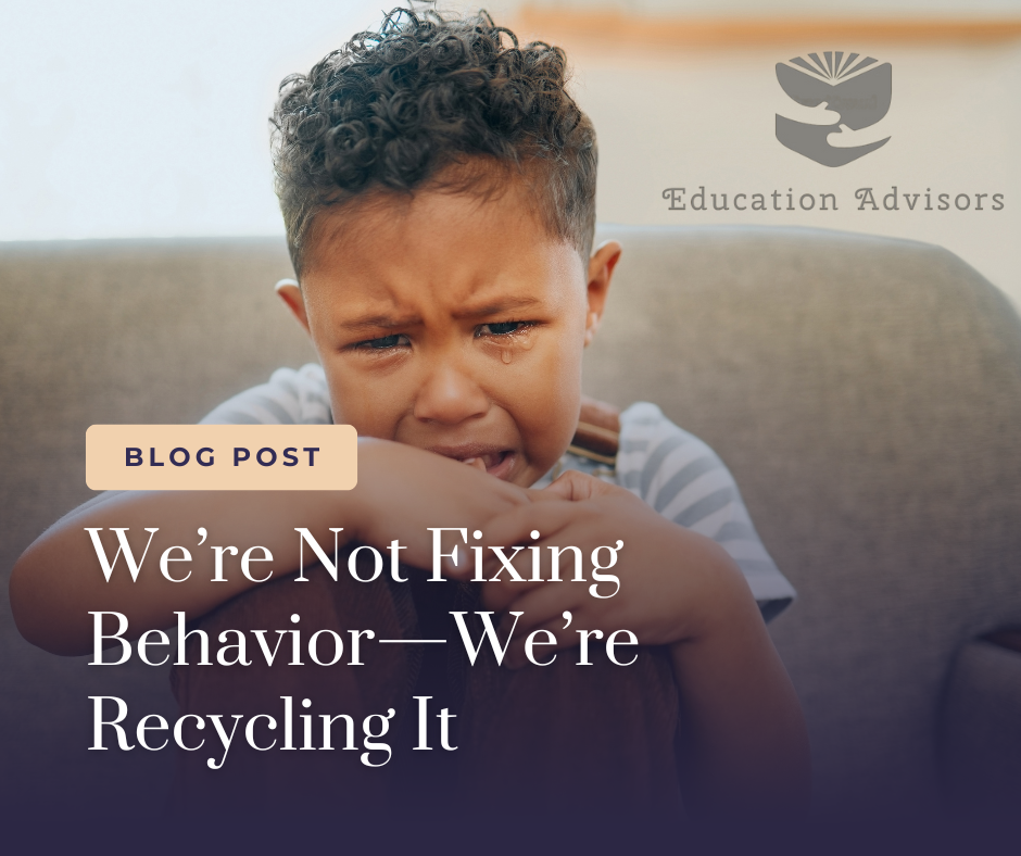 We’re Not Fixing Behavior - We’re Recycling It